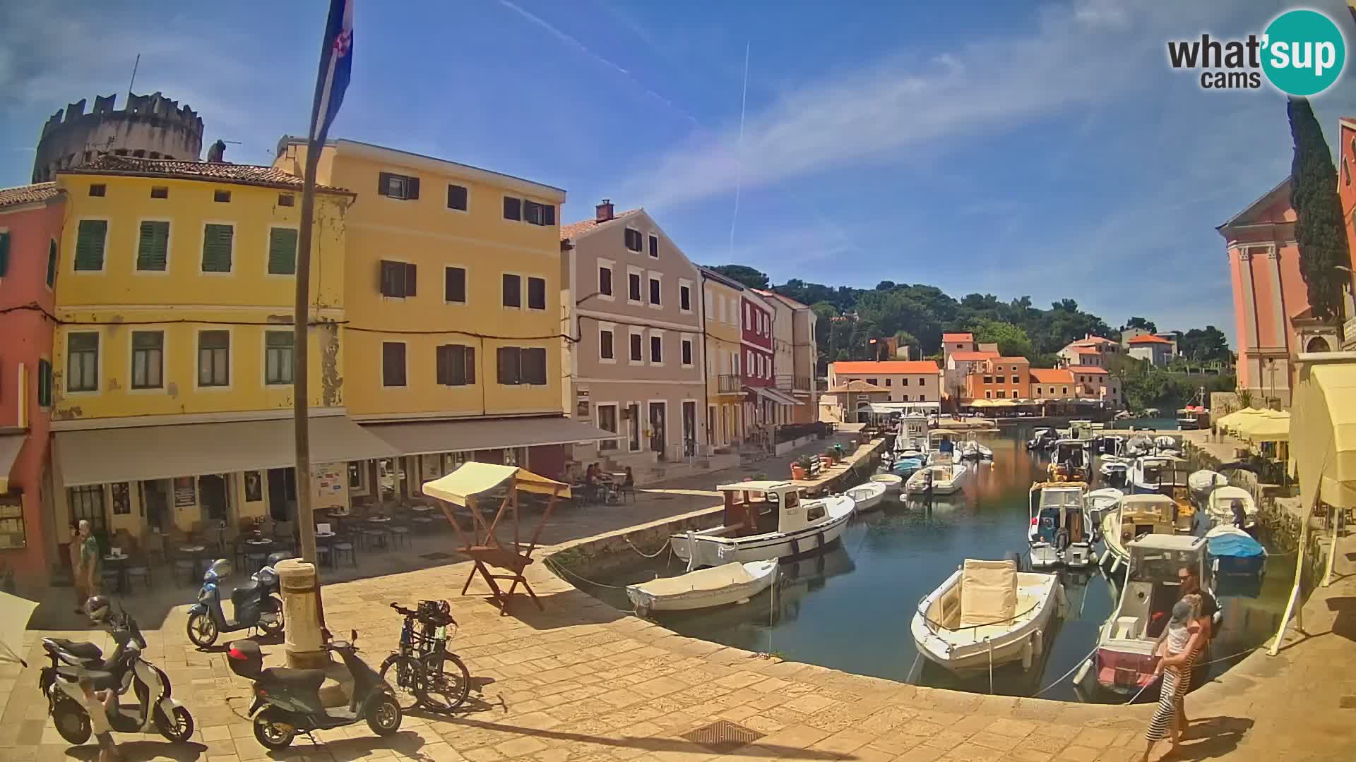 Webcam – Il porticciolo di Lussingrande