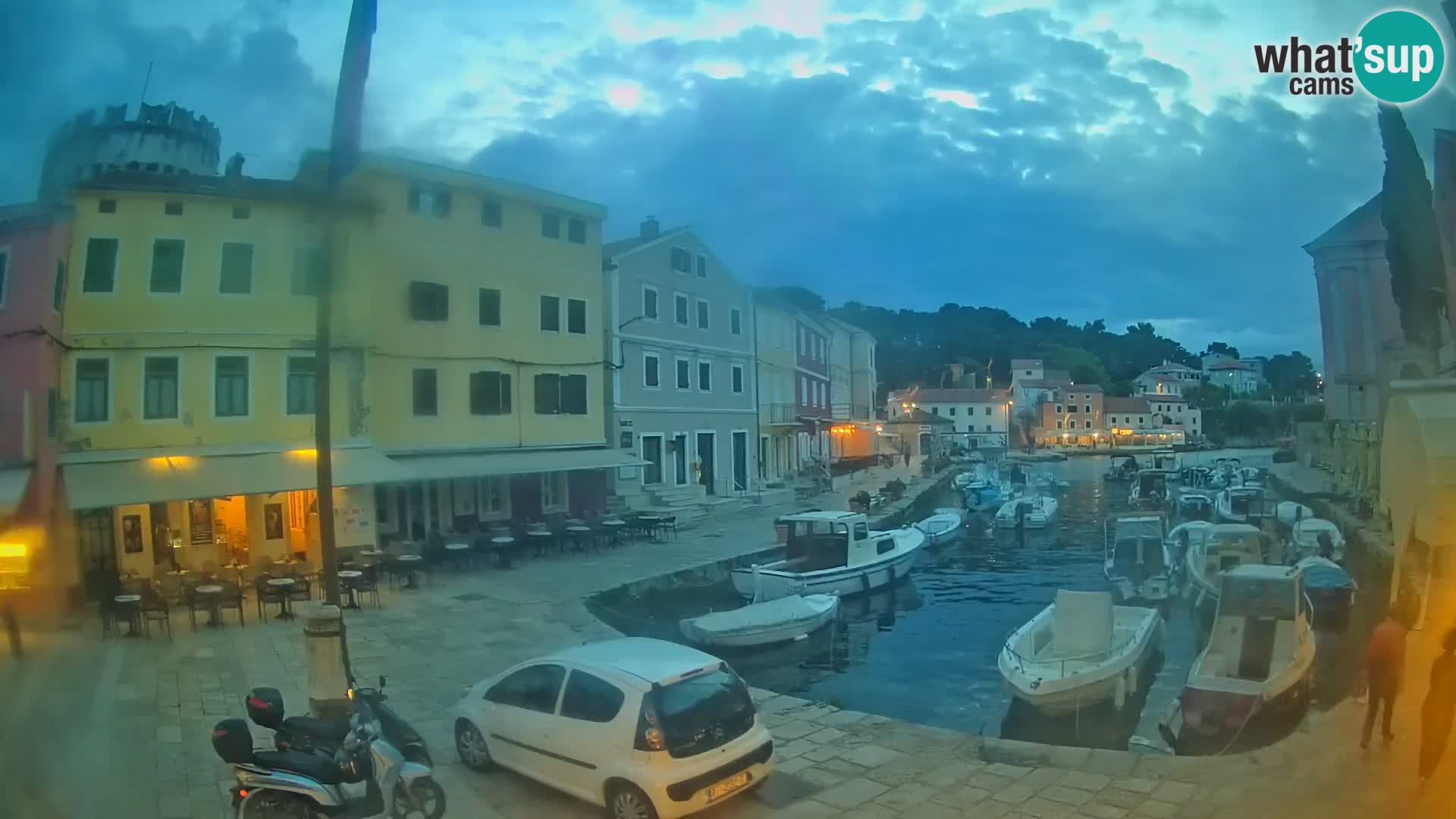 Webcam Live – The harbor of Veli Lošinj