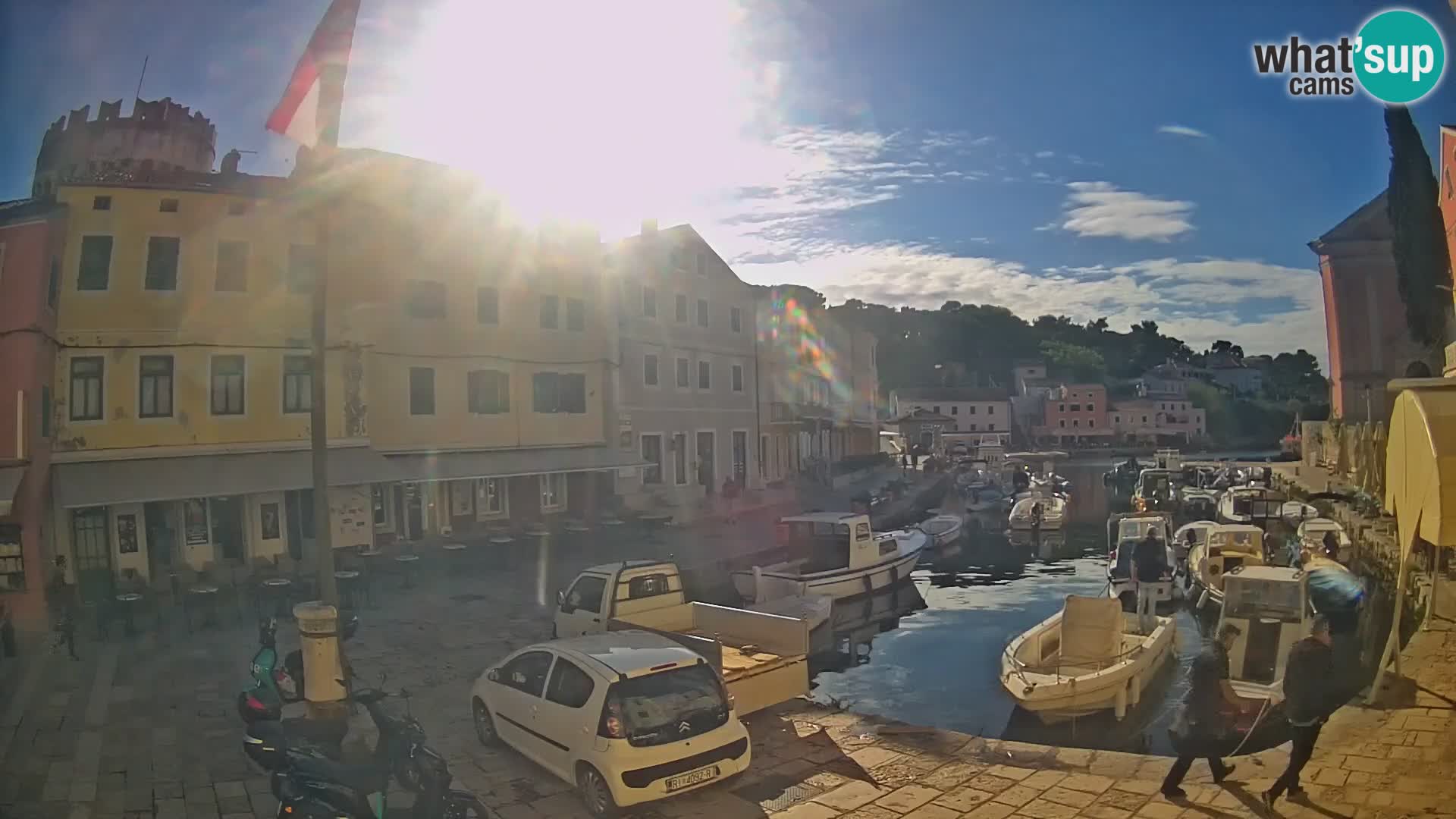 Webcam – Il porticciolo di Lussingrande