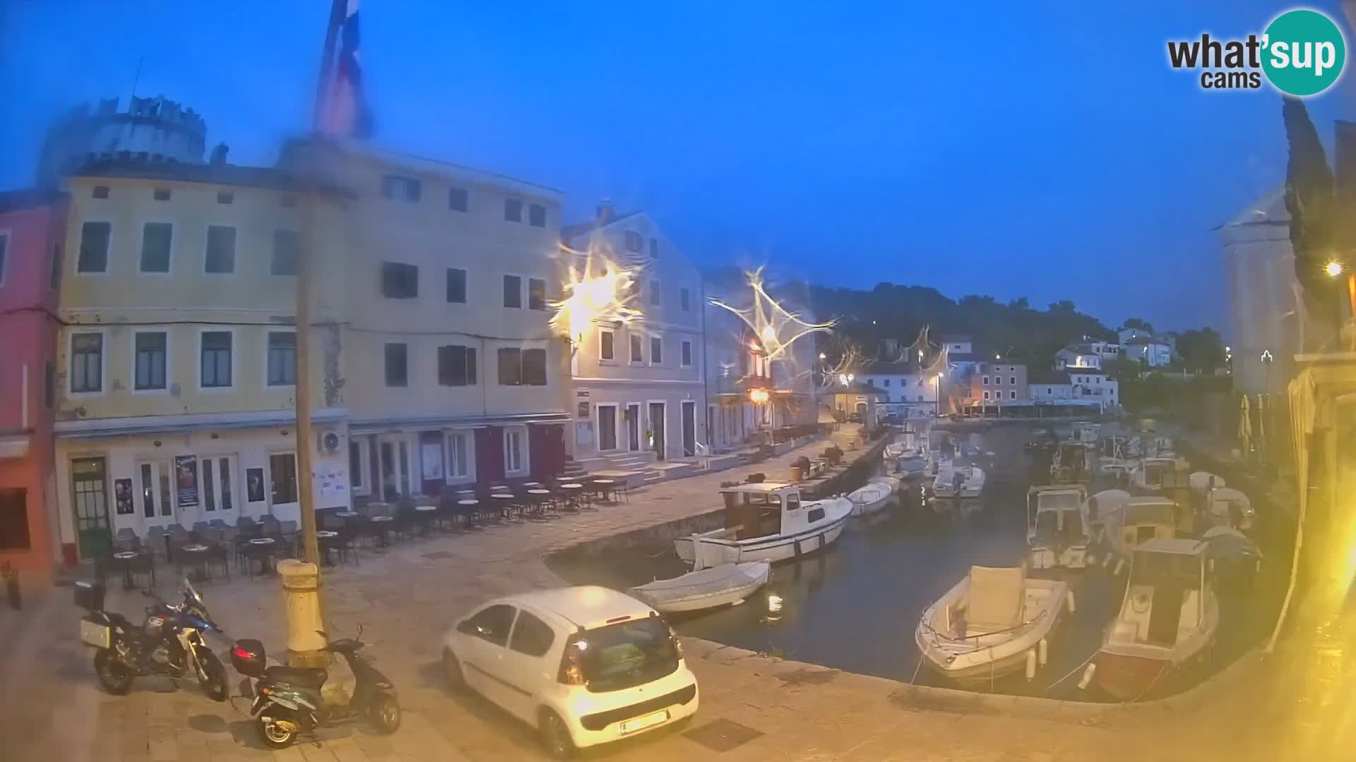 Webcam Live – The harbor of Veli Lošinj