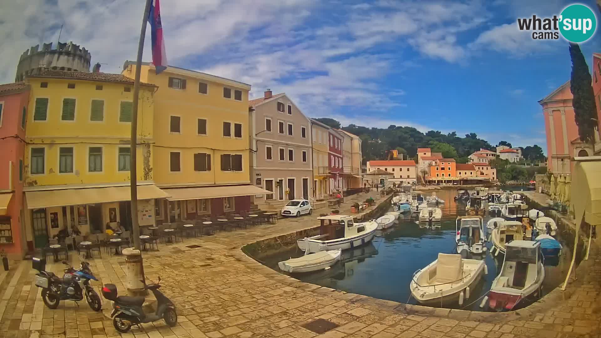 Webcam – Le port de Veli Lošinj