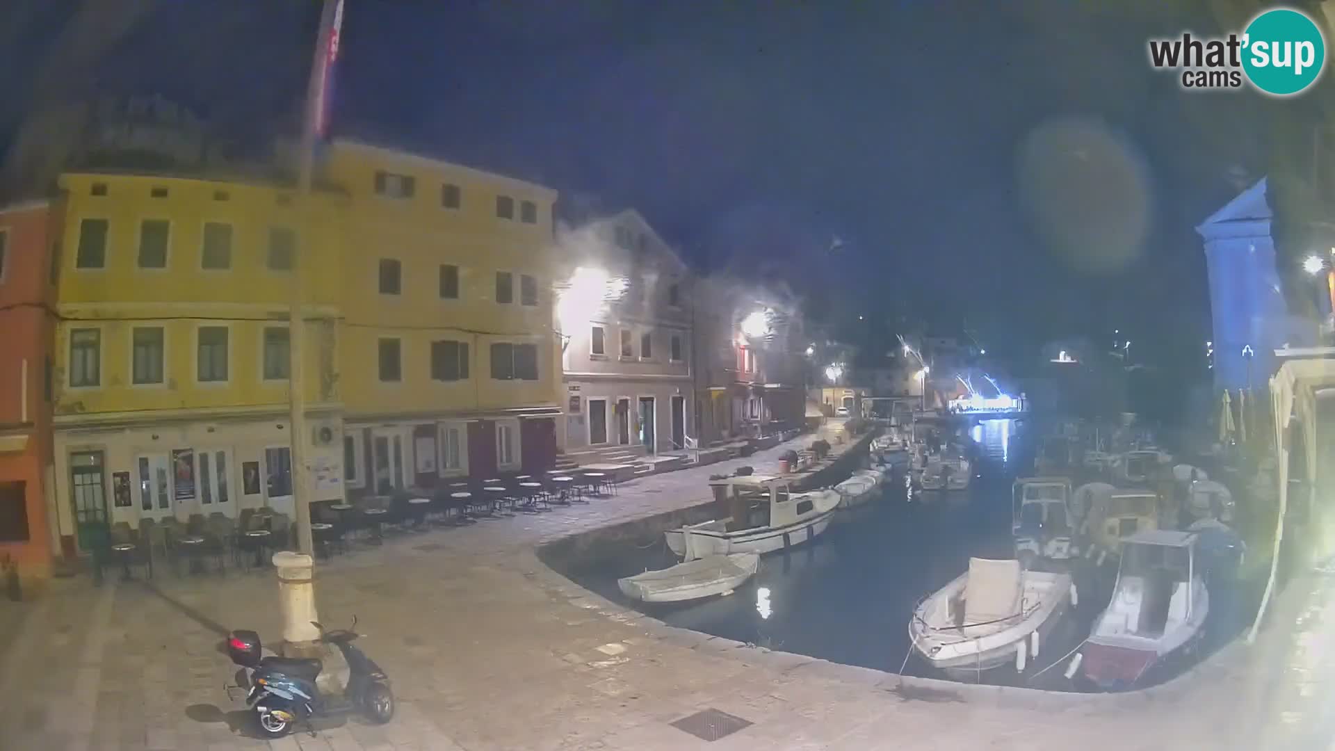 Webcam Live – The harbor of Veli Lošinj