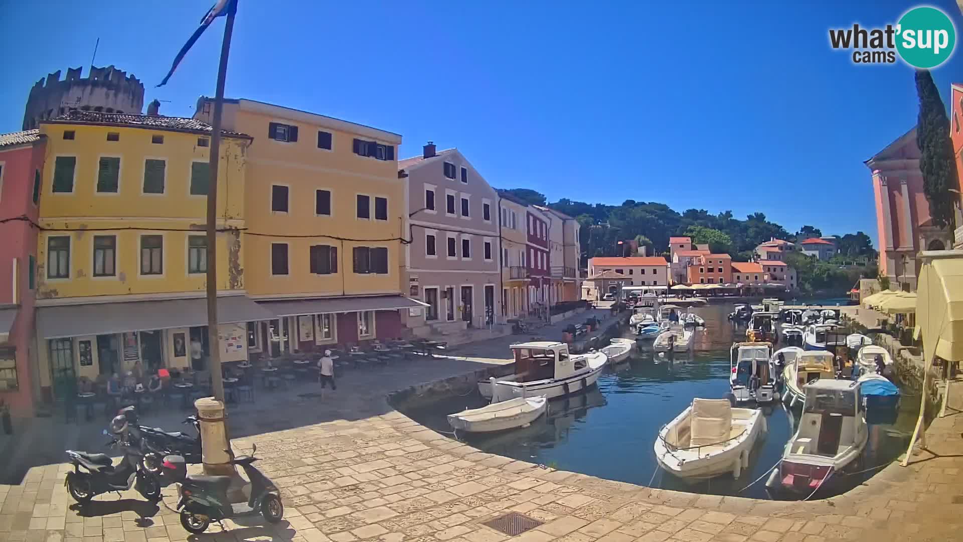 Webcam – Le port de Veli Lošinj