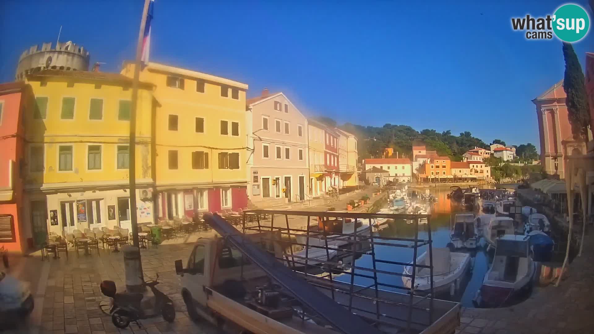 Webcam – Il porticciolo di Lussingrande