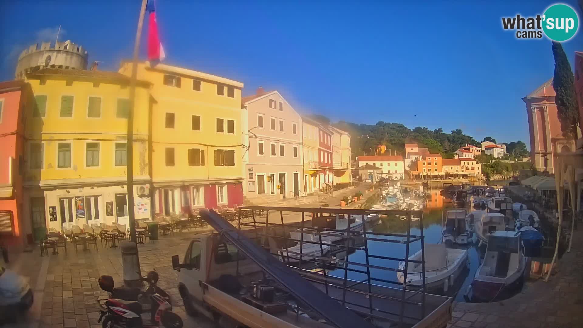 Webcam – Il porticciolo di Lussingrande