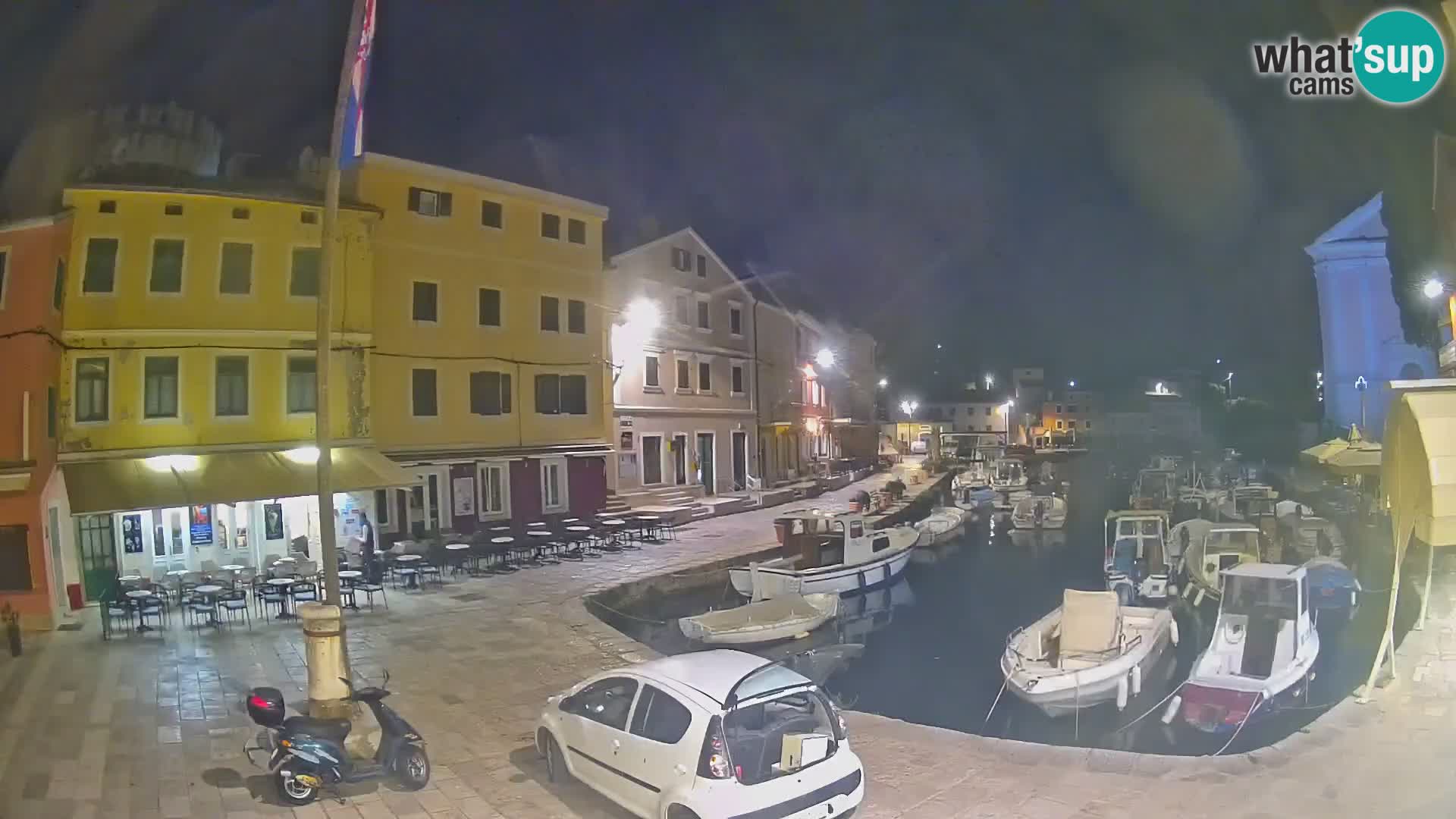 Webcam Live – The harbor of Veli Lošinj