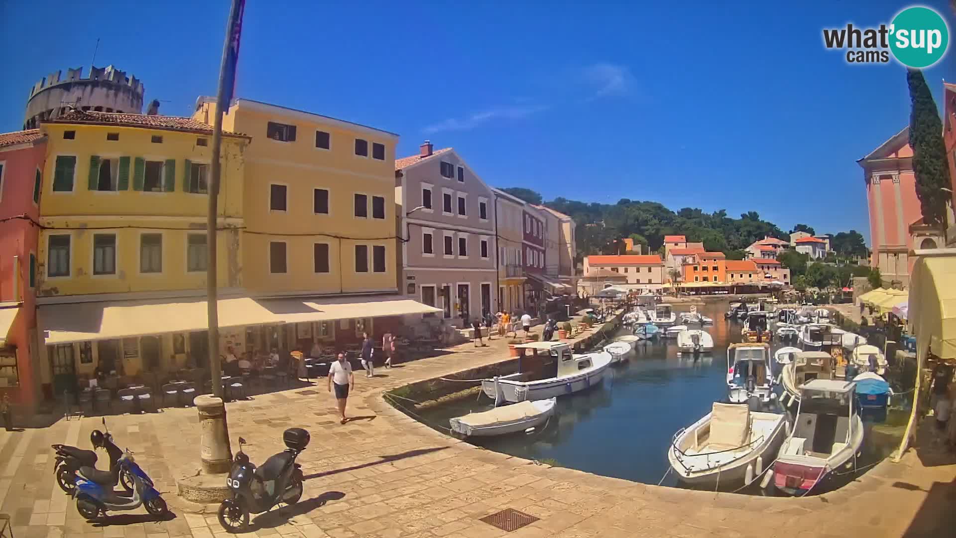 Webcam – Il porticciolo di Lussingrande
