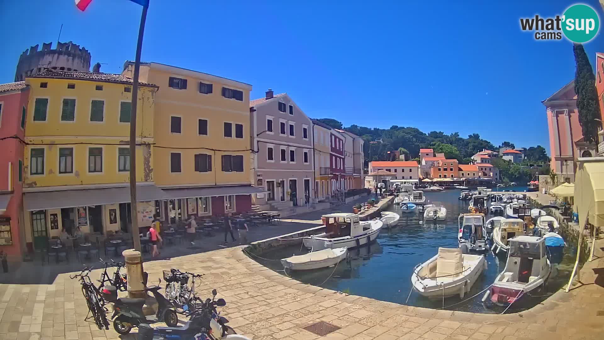 Webcam Streaming – El puerto de Veli Lošinj