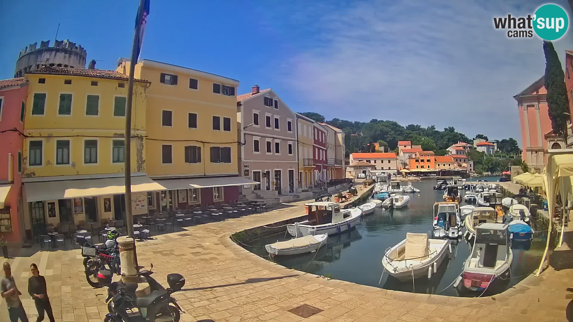 Webcam Streaming – El puerto de Veli Lošinj