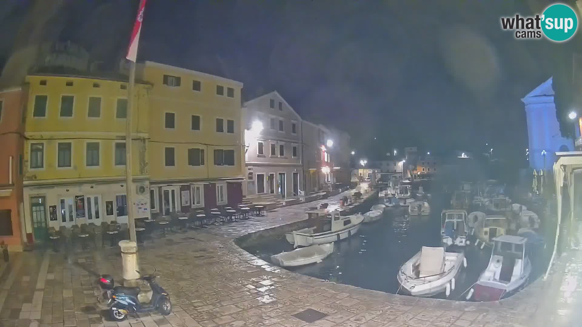 Webcam Live – The harbor of Veli Lošinj