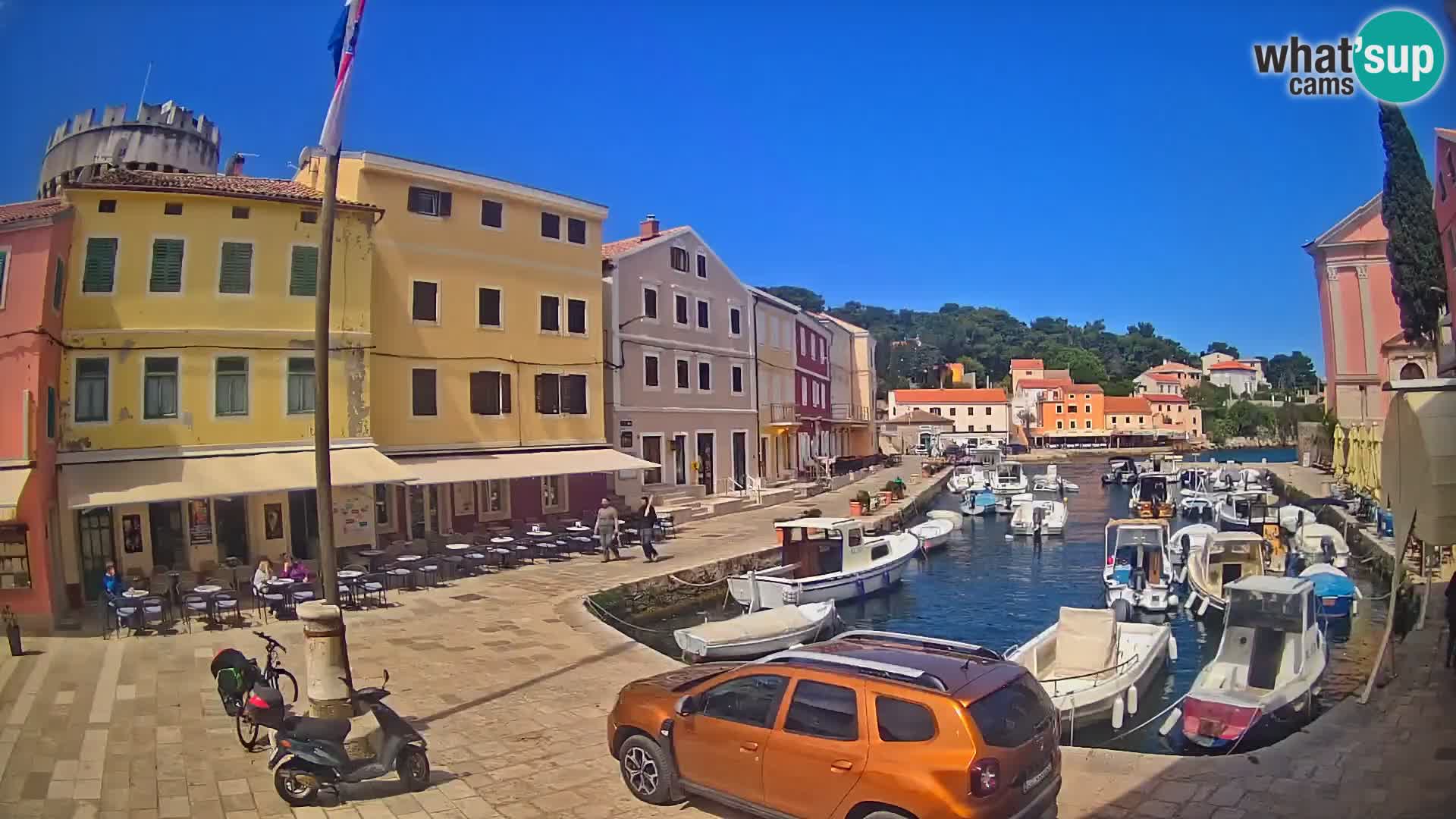 Webcam – Il porticciolo di Lussingrande