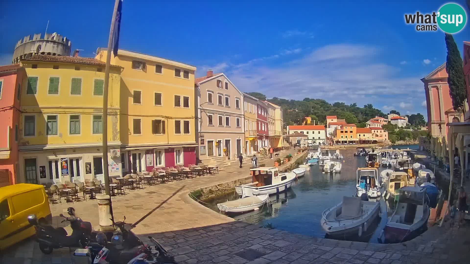 Webcam Streaming – El puerto de Veli Lošinj