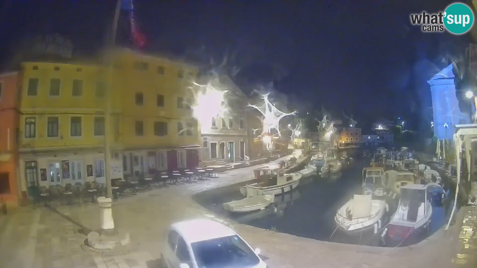Webcam Live – The harbor of Veli Lošinj