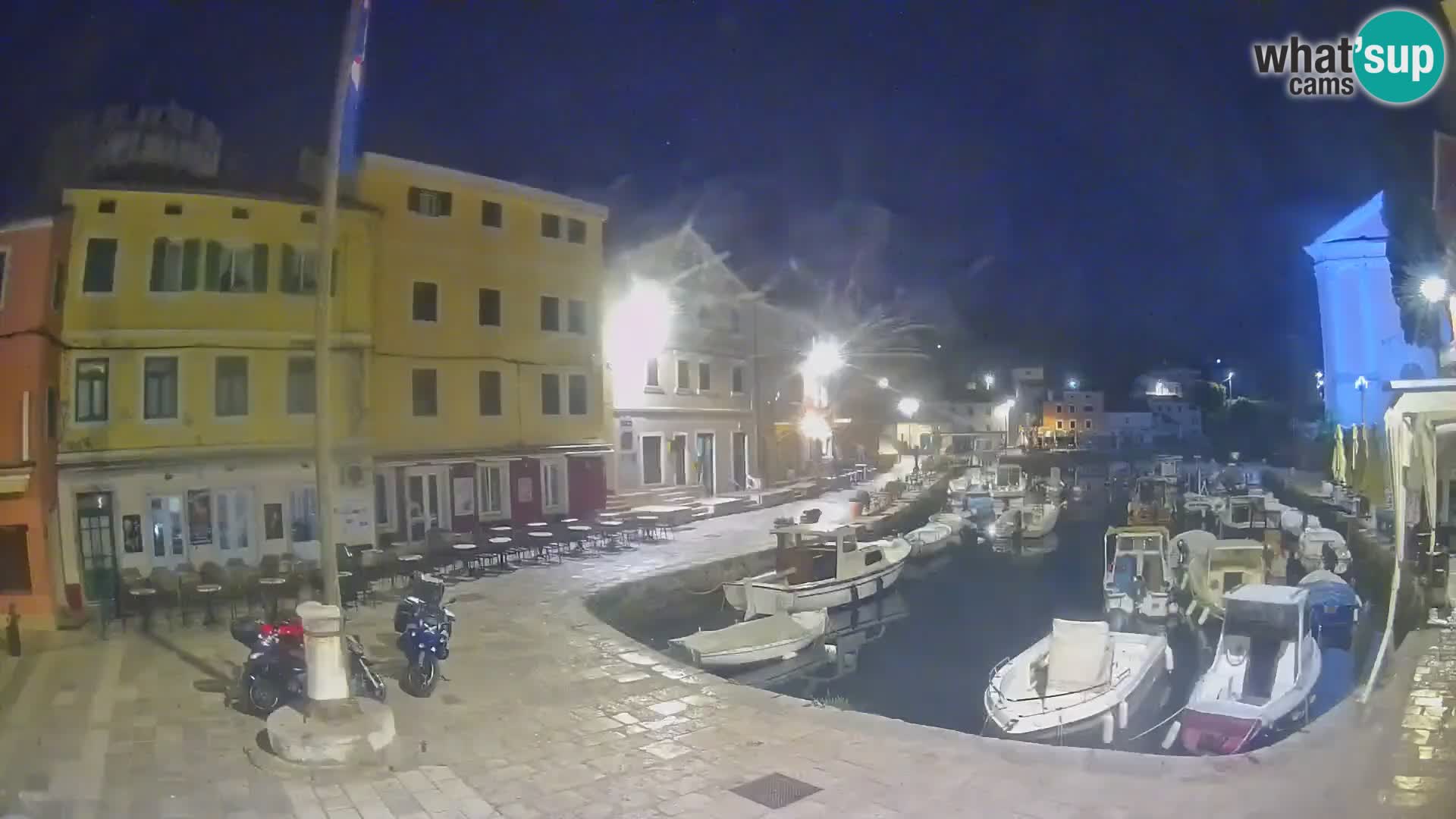 Webcam Streaming – El puerto de Veli Lošinj