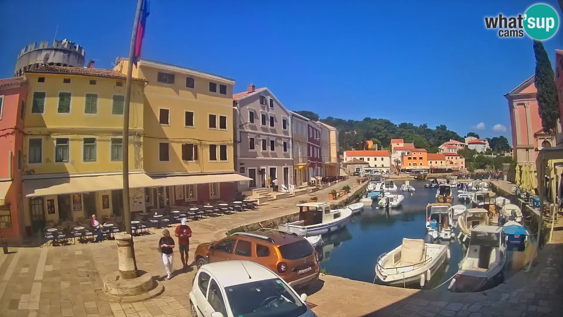 Webcam Streaming – El puerto de Veli Lošinj