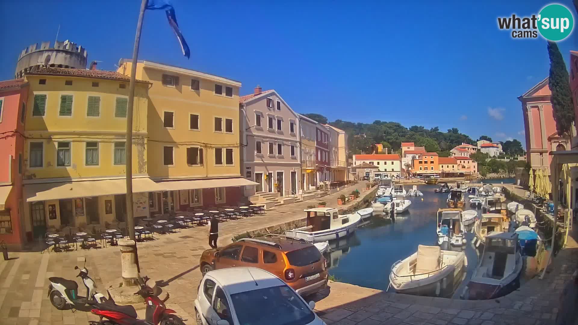 Webcam Streaming – El puerto de Veli Lošinj