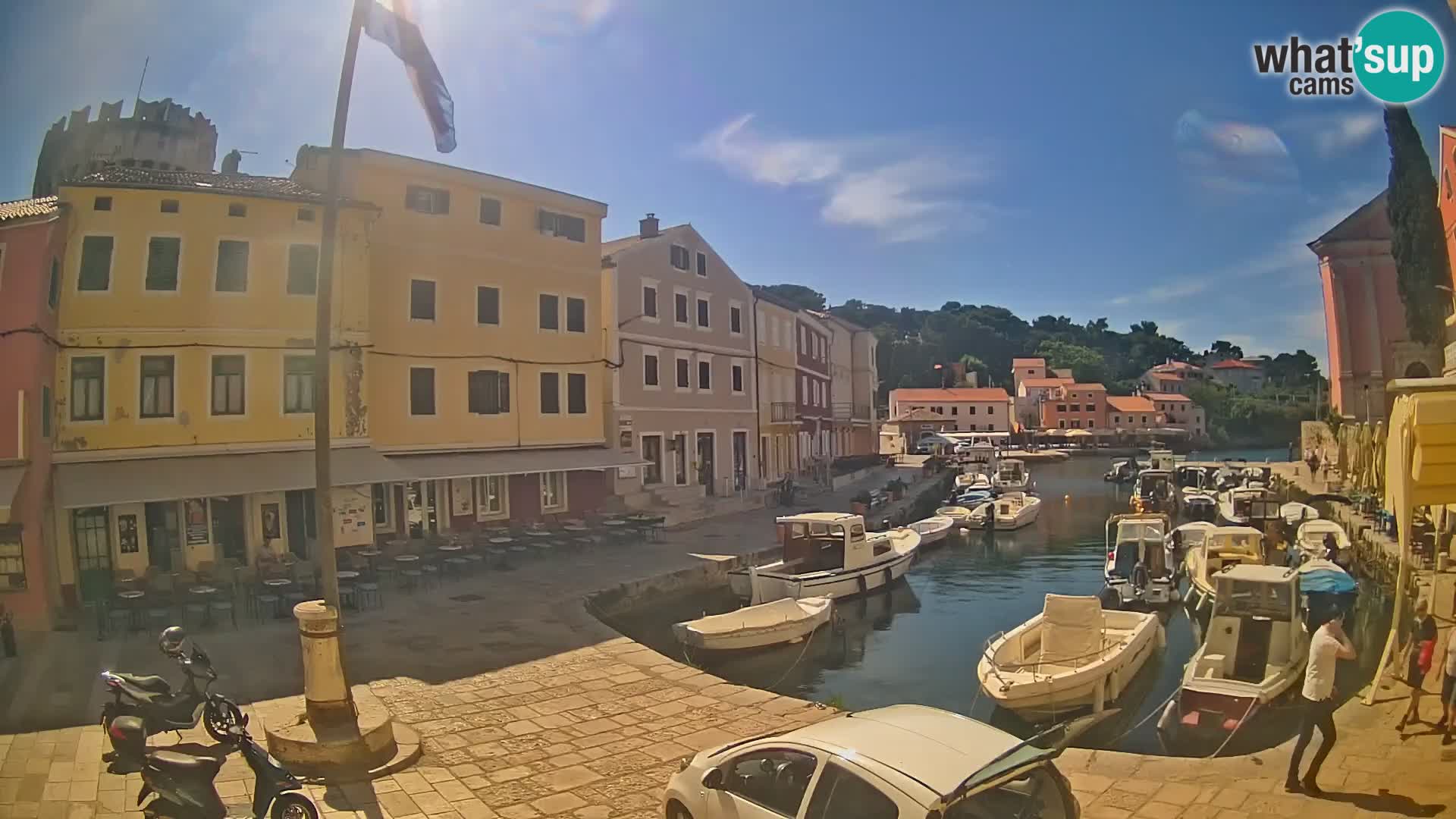 Webcam Streaming – El puerto de Veli Lošinj