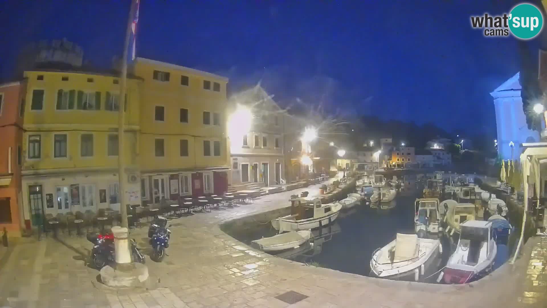 Webcam Streaming – El puerto de Veli Lošinj