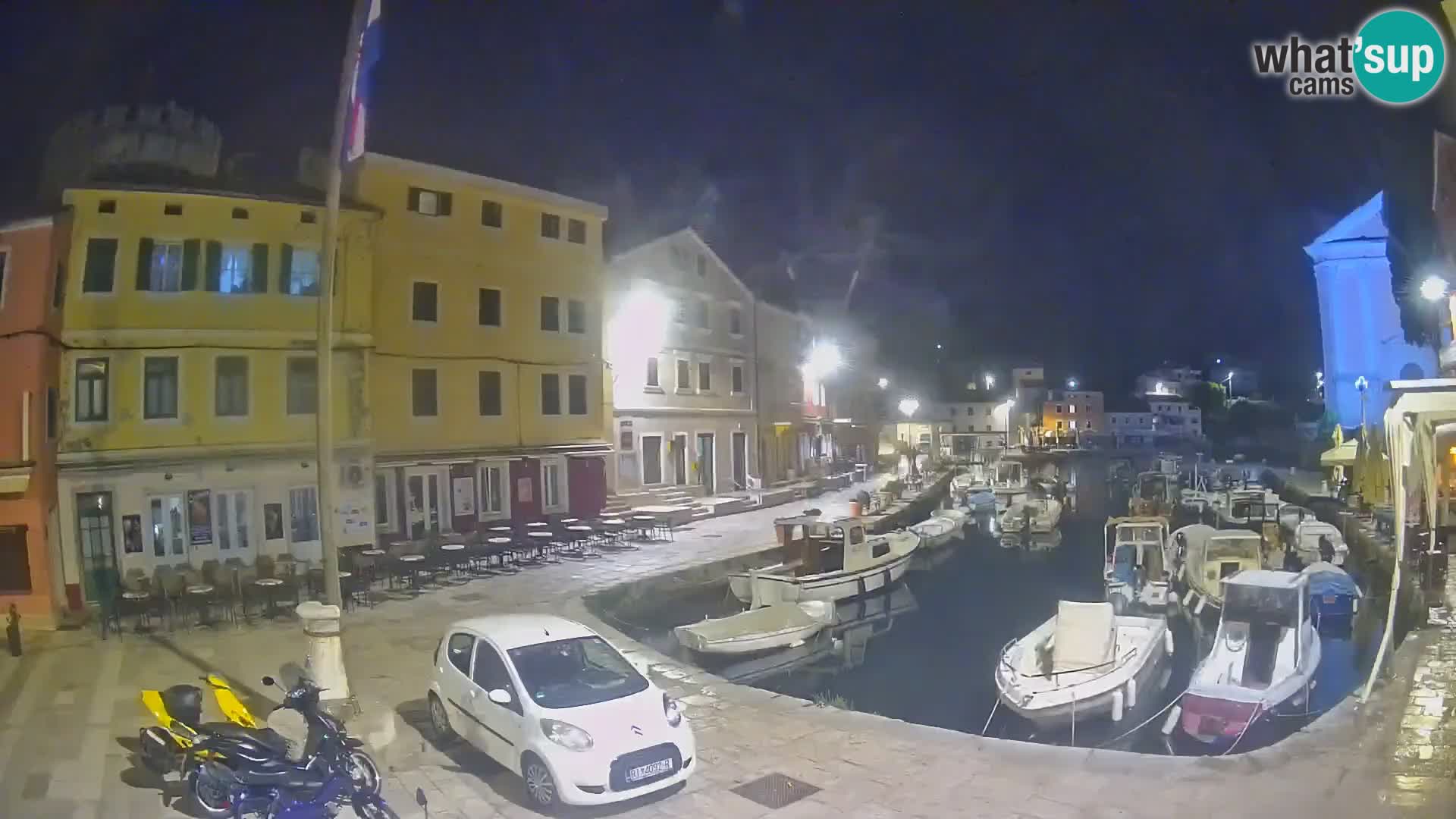 Webcam Live – The harbor of Veli Lošinj
