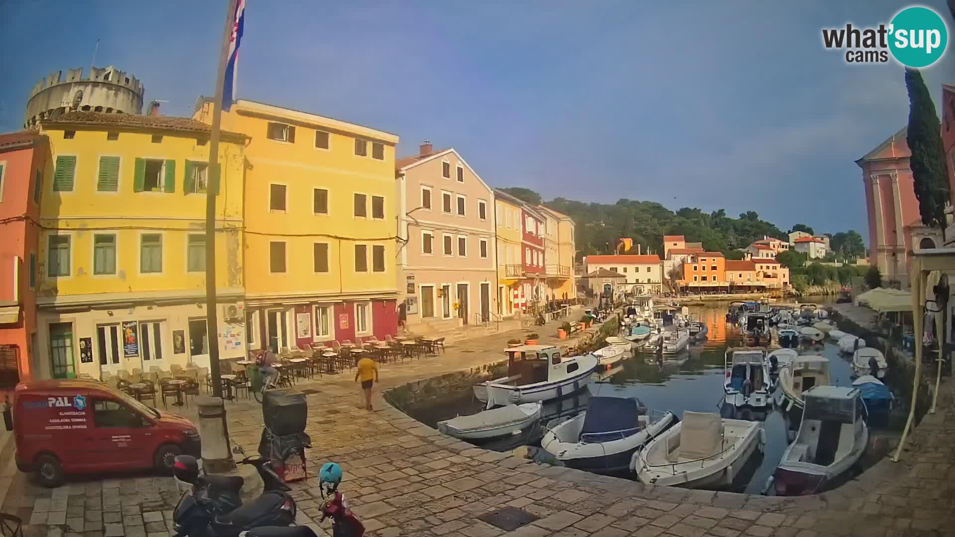 Webcam Streaming – El puerto de Veli Lošinj
