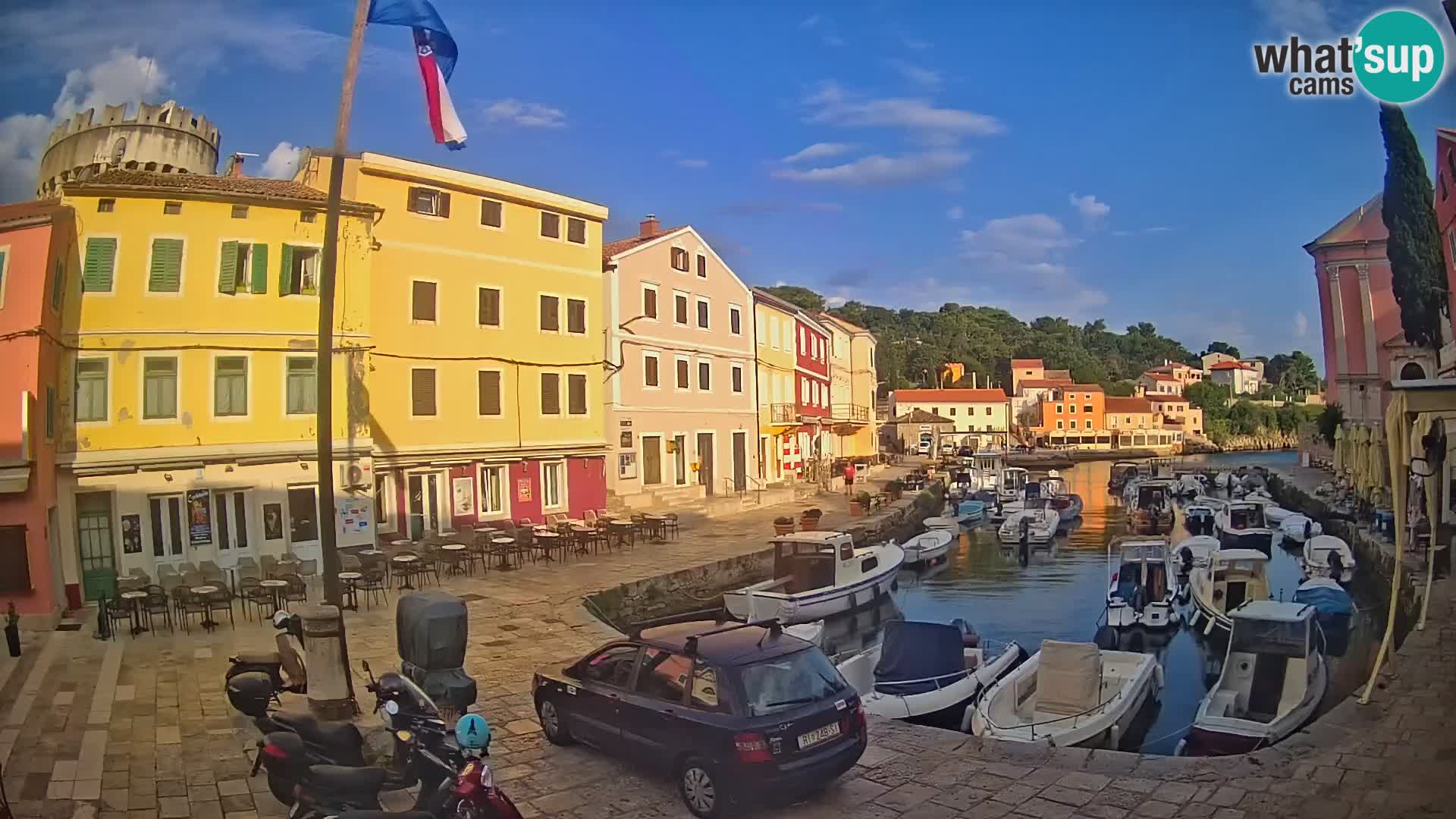Webcam – Le port de Veli Lošinj