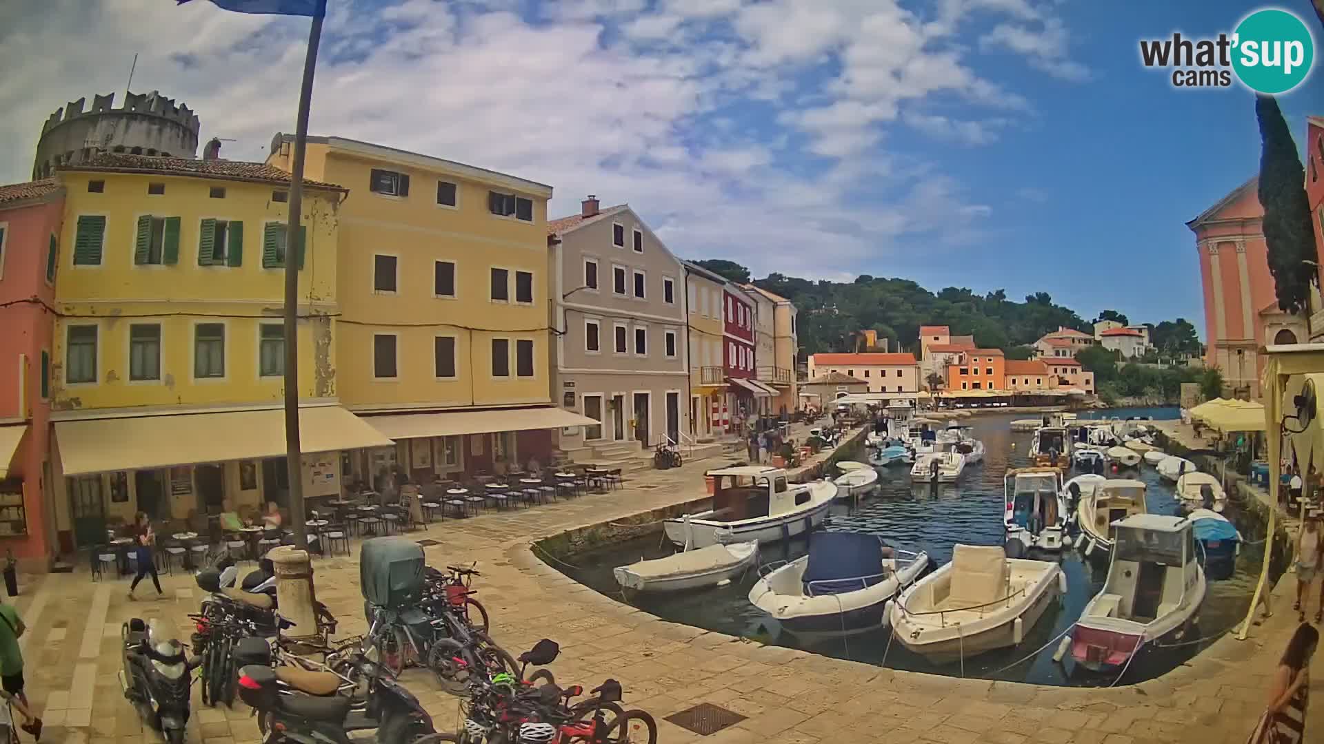 Webcam Streaming – El puerto de Veli Lošinj