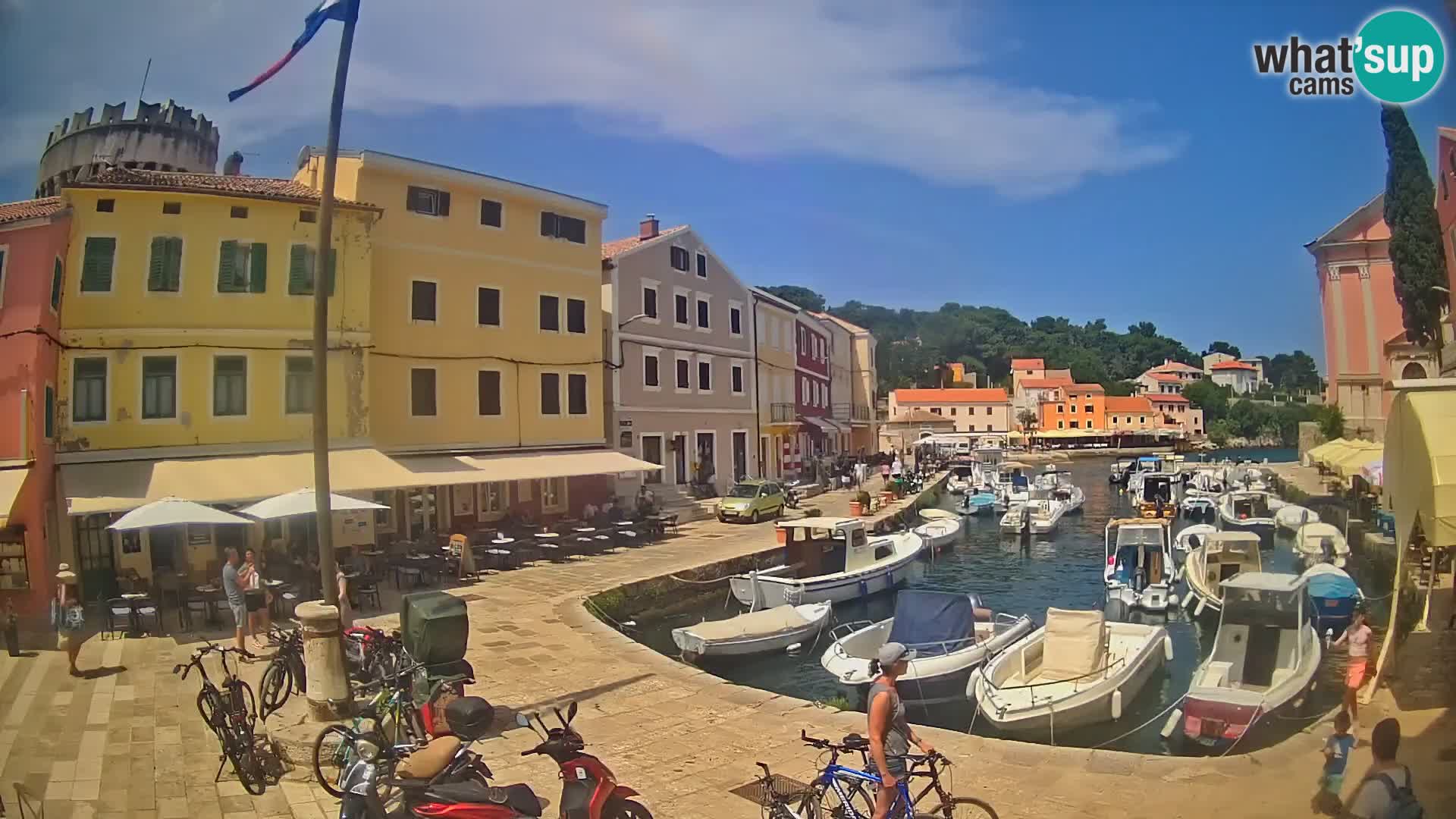 Webcam Streaming – El puerto de Veli Lošinj