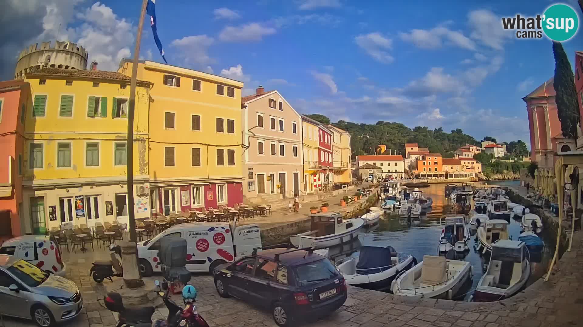 Webcam – Il porticciolo di Lussingrande