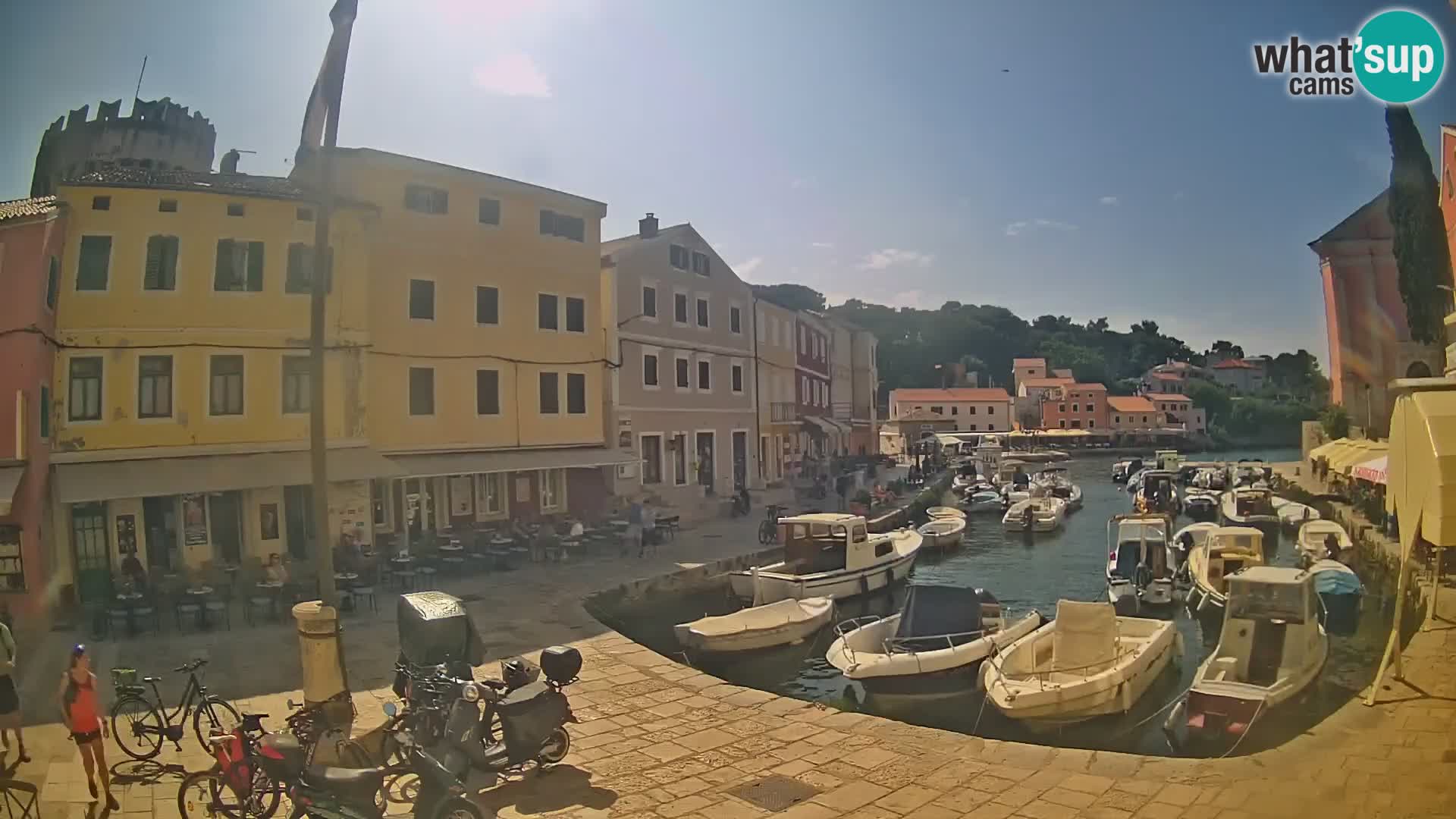 Webcam Streaming – El puerto de Veli Lošinj