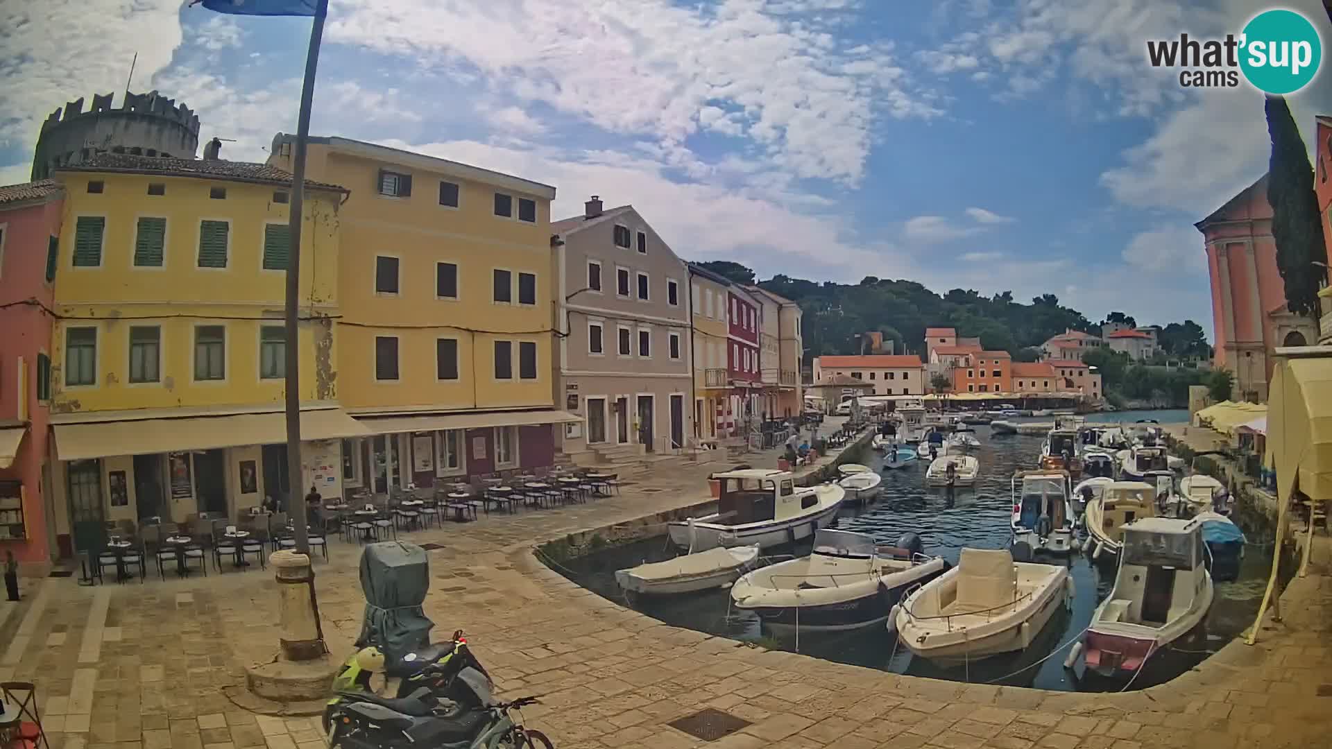 Webcam Streaming – El puerto de Veli Lošinj