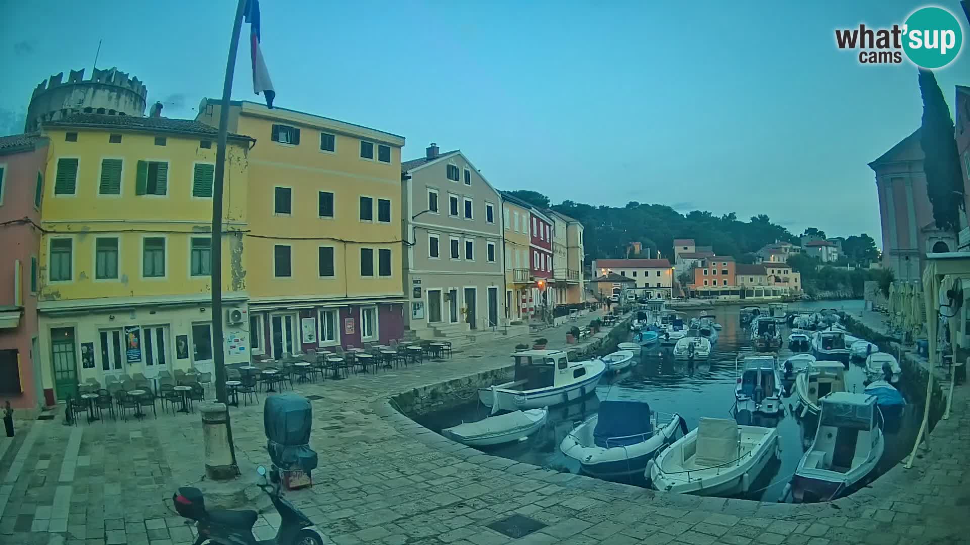 Webcam – Le port de Veli Lošinj
