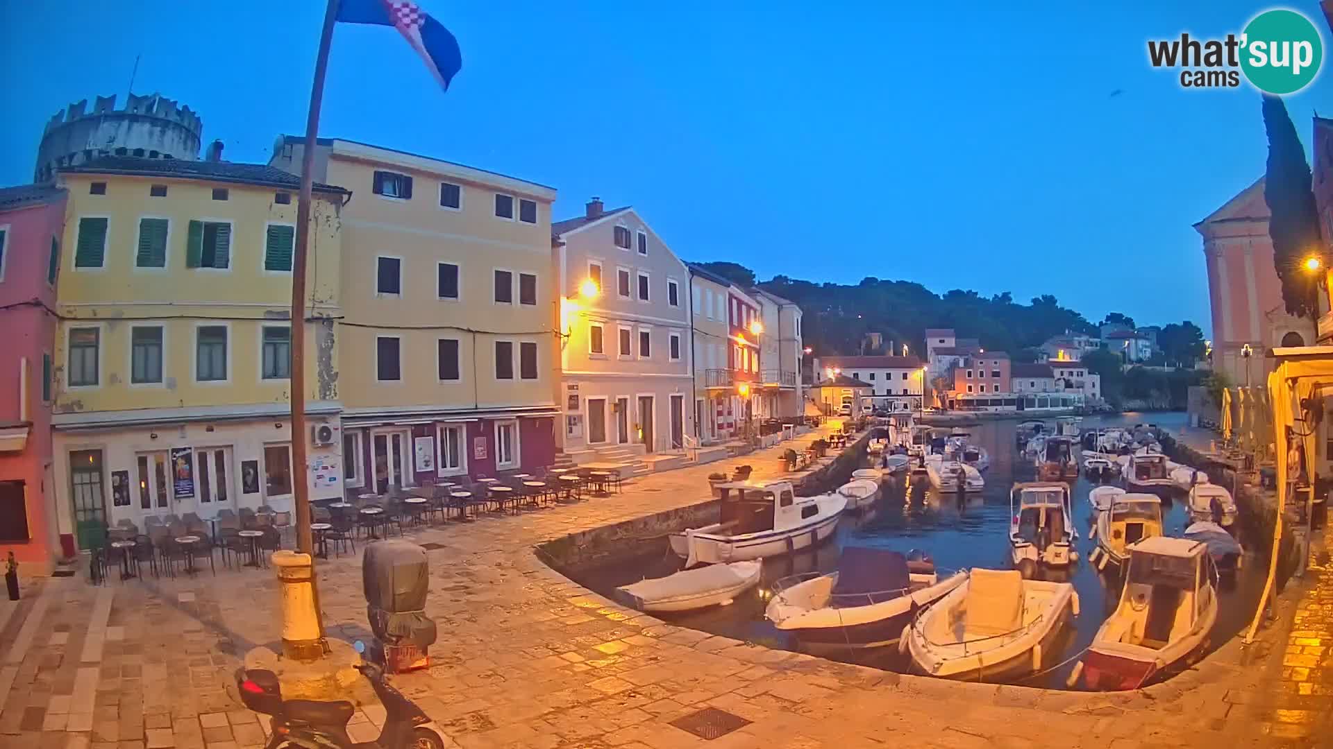 Webcam – Le port de Veli Lošinj