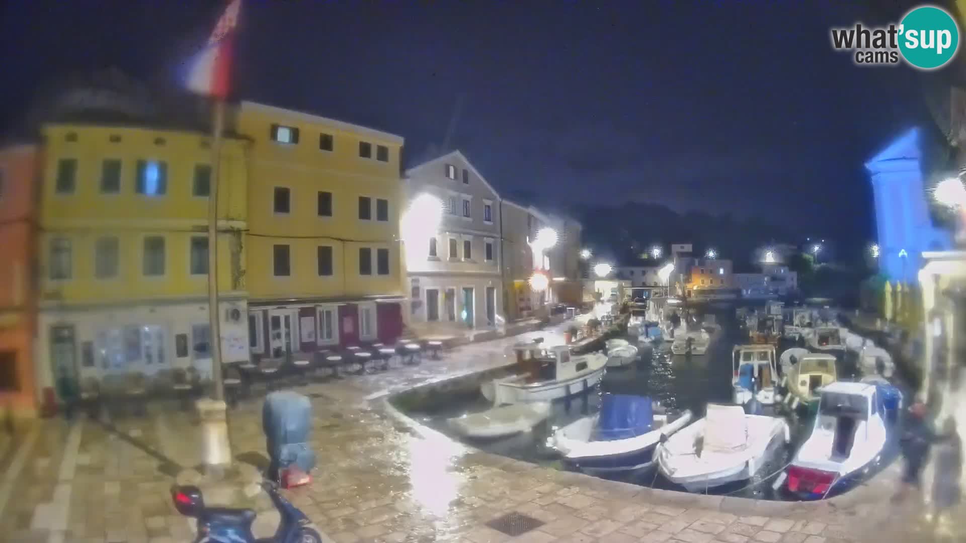 Webcam Live – The harbor of Veli Lošinj