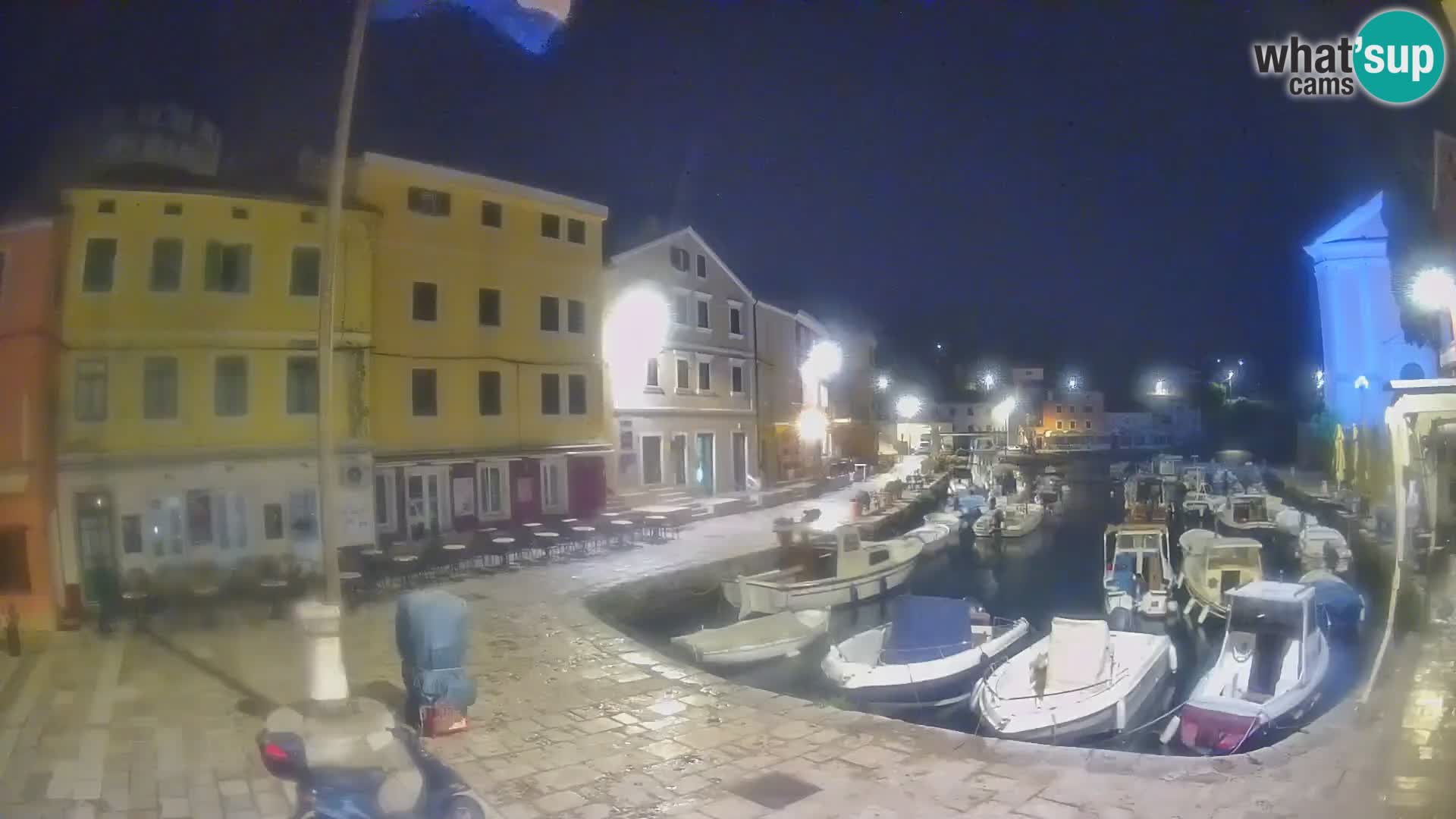 Webcam Live – The harbor of Veli Lošinj