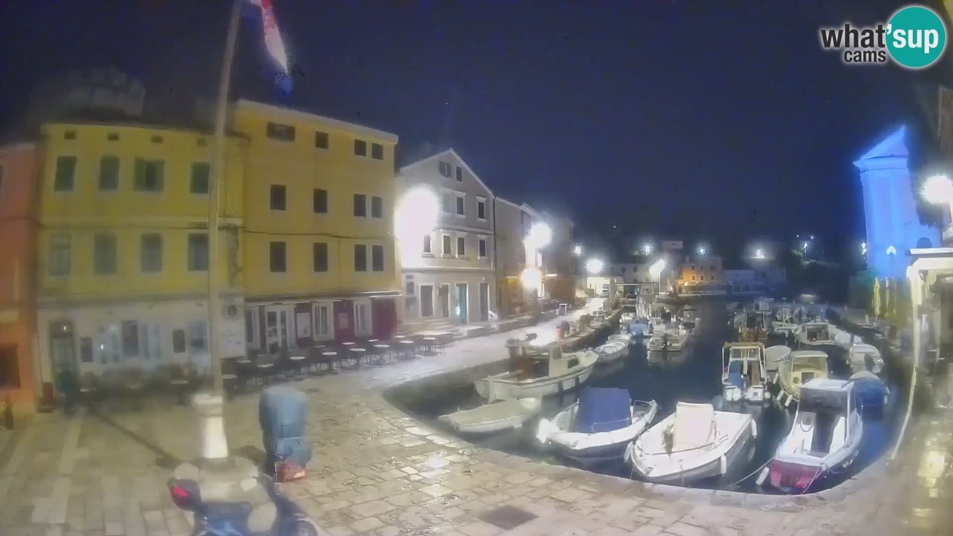 Webcam Streaming – El puerto de Veli Lošinj