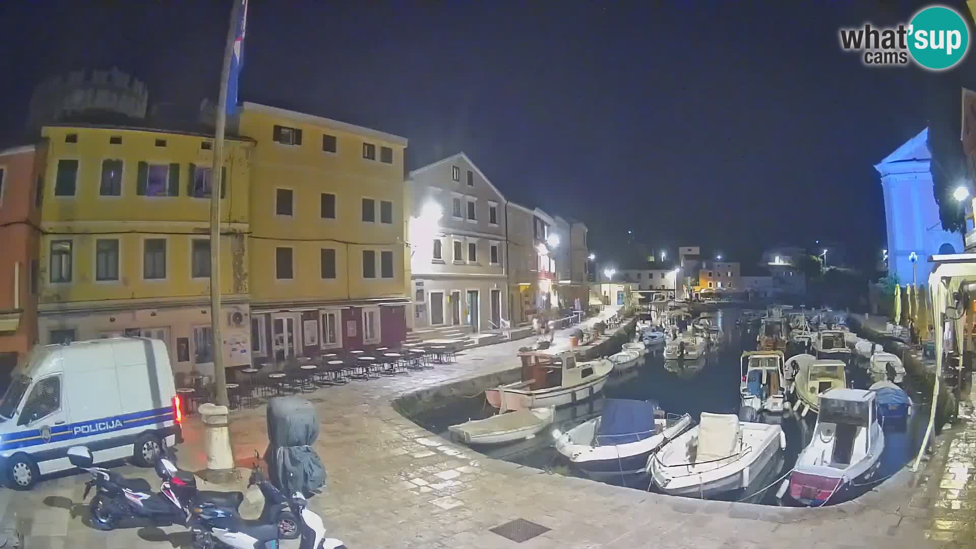Webcam Live – The harbor of Veli Lošinj