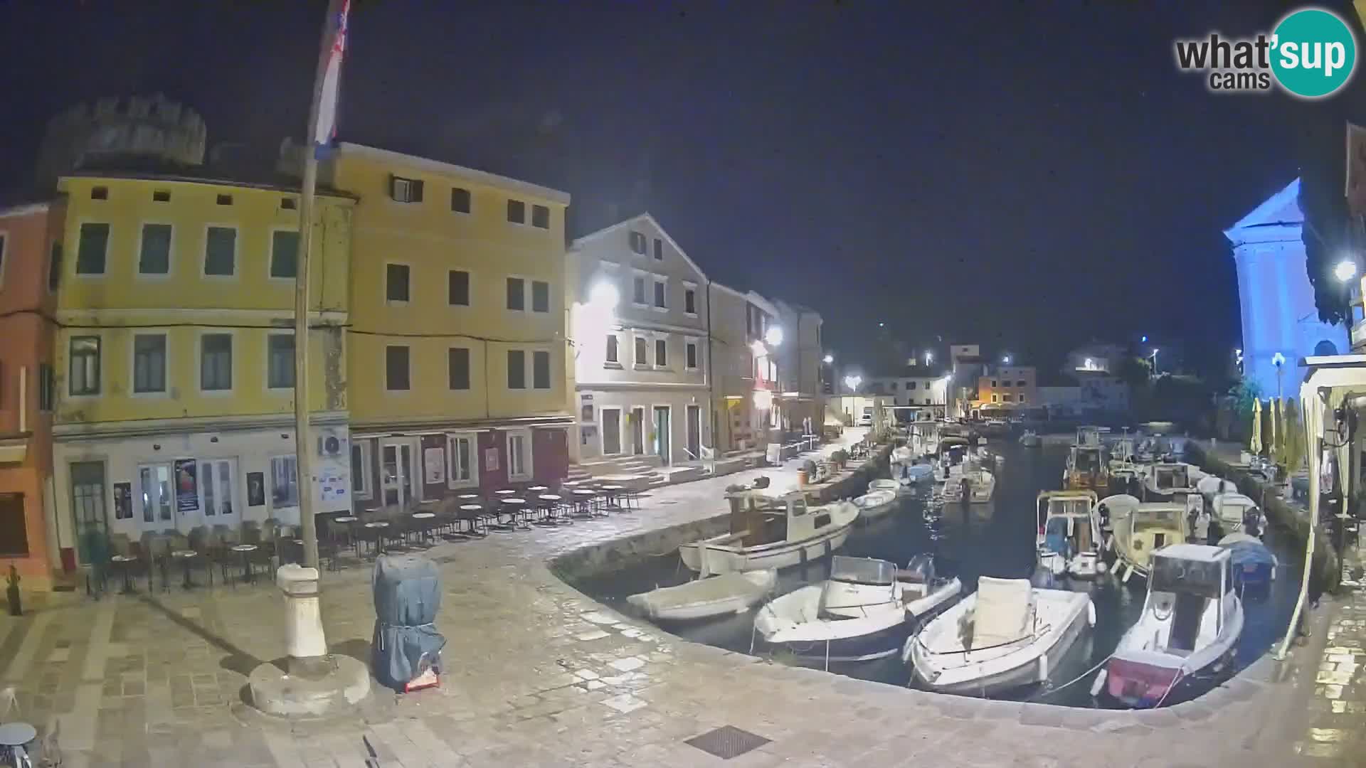Webcam Live – The harbor of Veli Lošinj