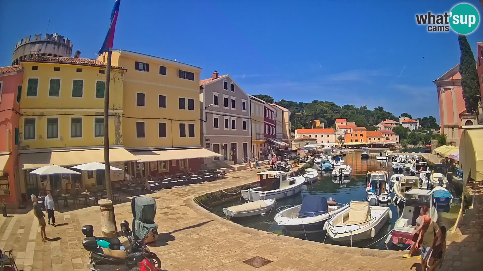 Webcam – Il porticciolo di Lussingrande