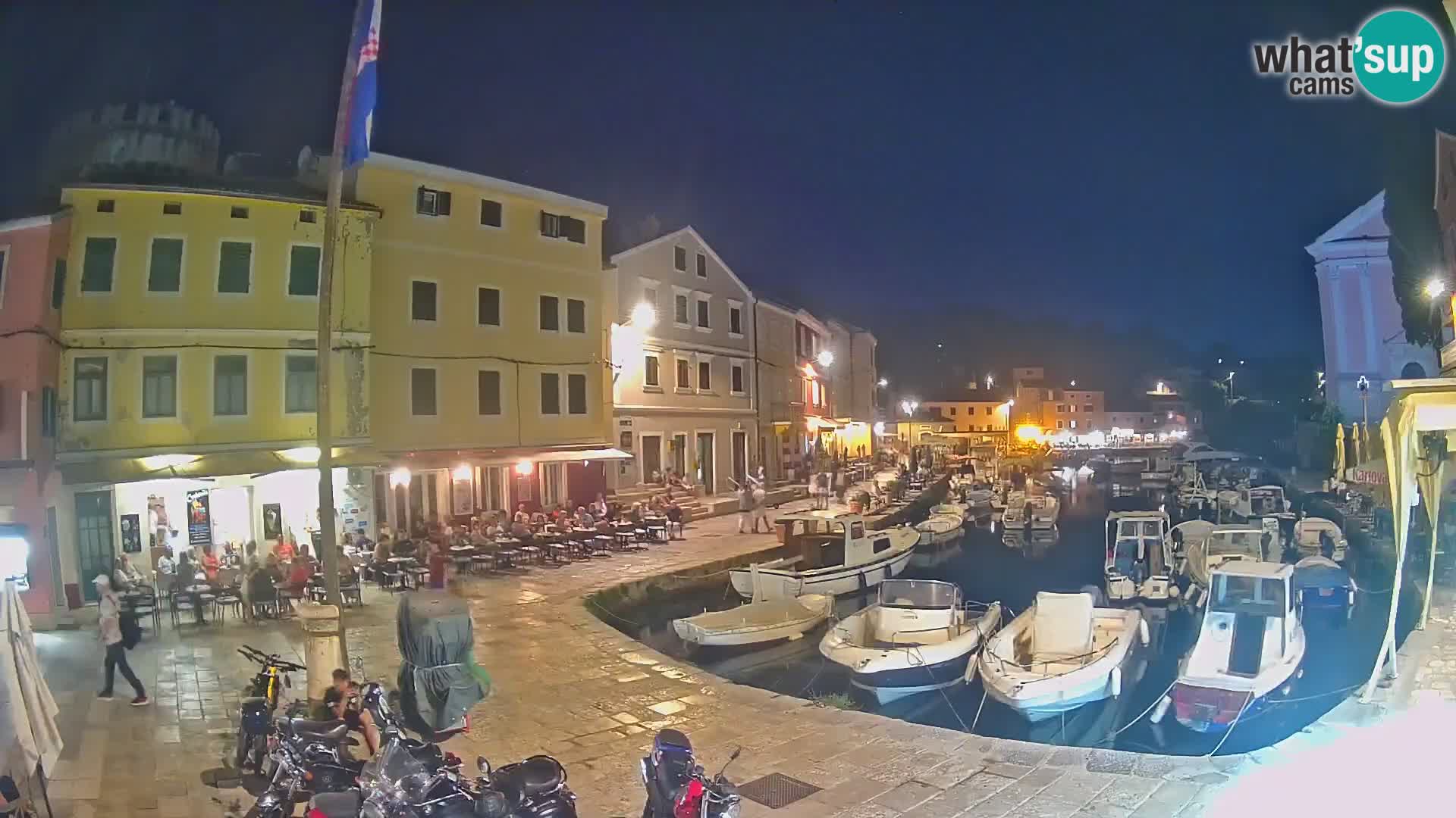 Webcam Live – The harbor of Veli Lošinj