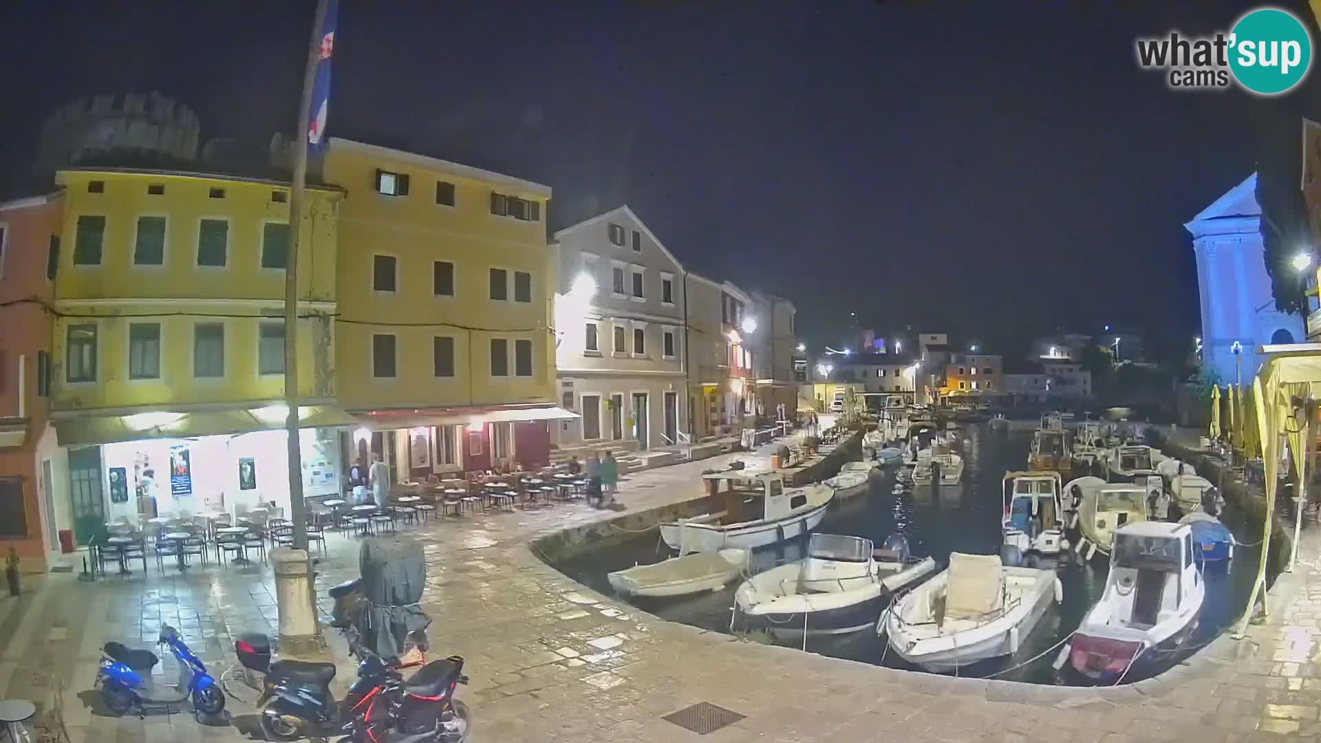 Webcam Live – The harbor of Veli Lošinj