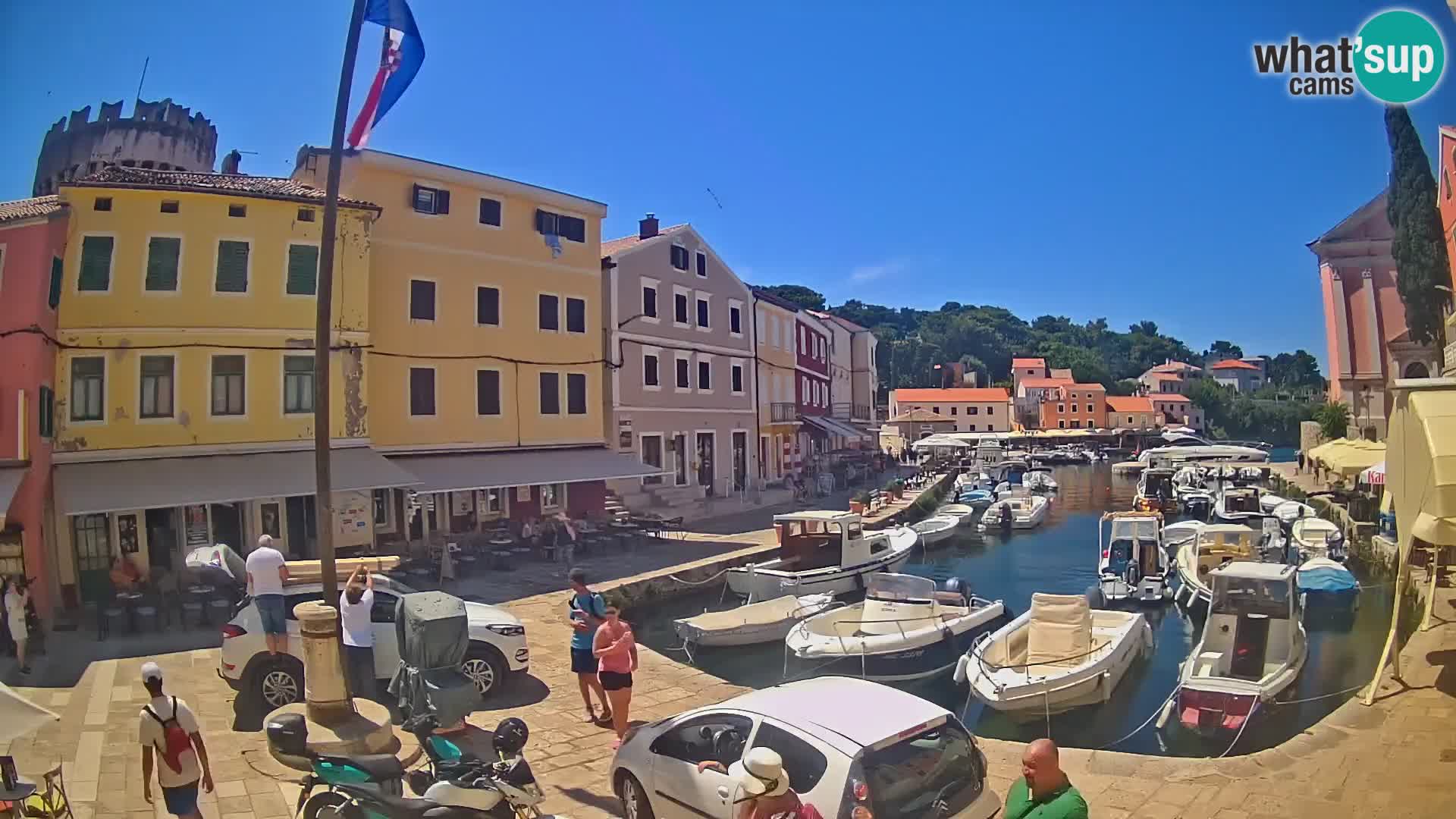 Webcam Streaming – El puerto de Veli Lošinj