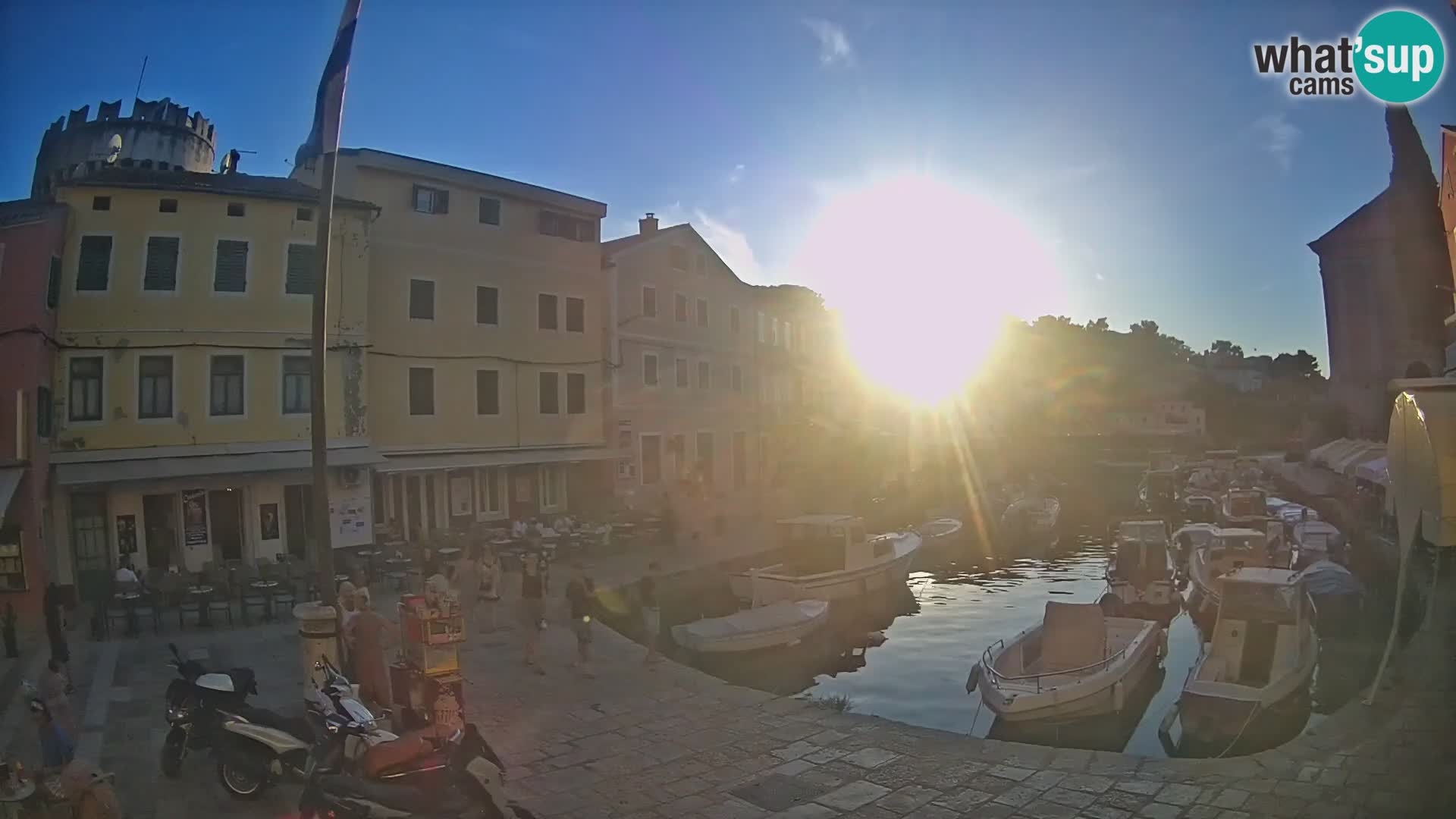 Webcam – Il porticciolo di Lussingrande