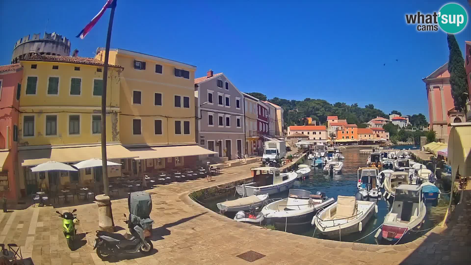Webcam – Il porticciolo di Lussingrande