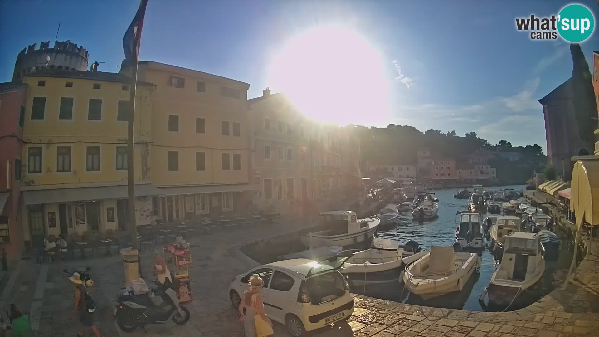 Webcam – Il porticciolo di Lussingrande