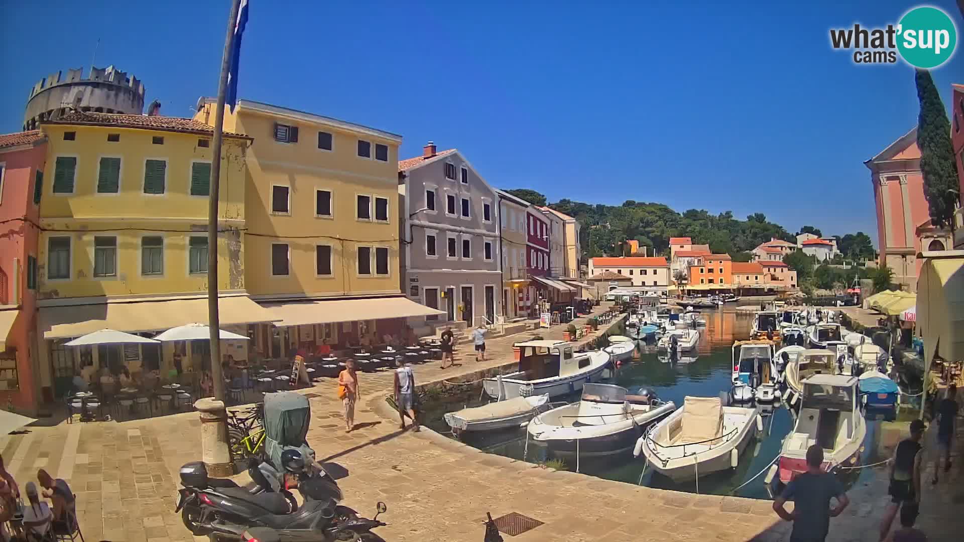 Webcam – Il porticciolo di Lussingrande
