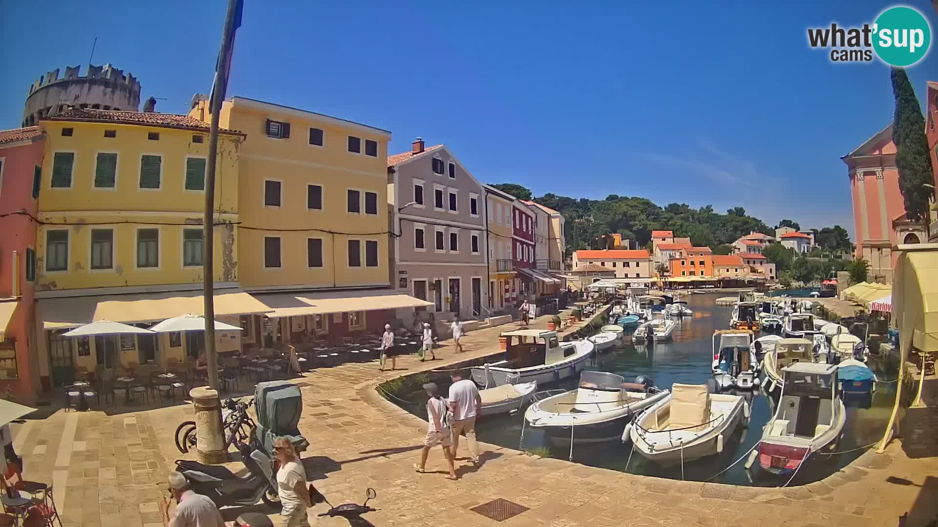 Webcam Streaming – El puerto de Veli Lošinj