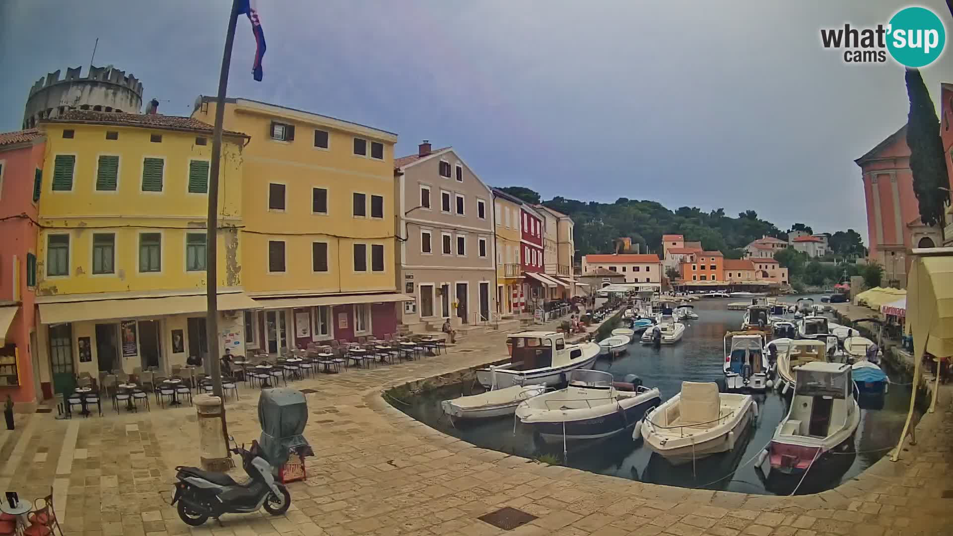 Webcam Streaming – El puerto de Veli Lošinj