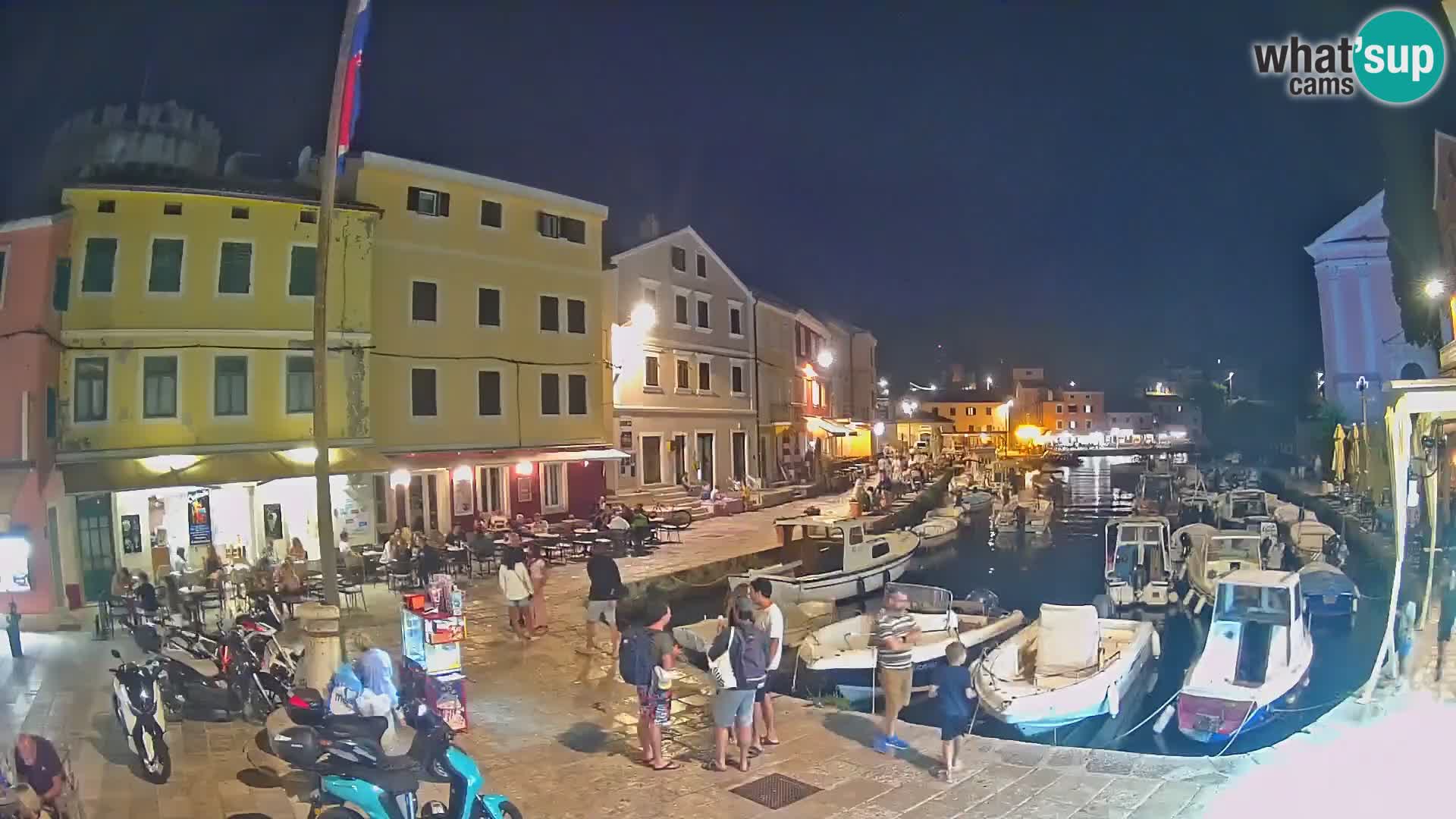 Webcam Live – The harbor of Veli Lošinj