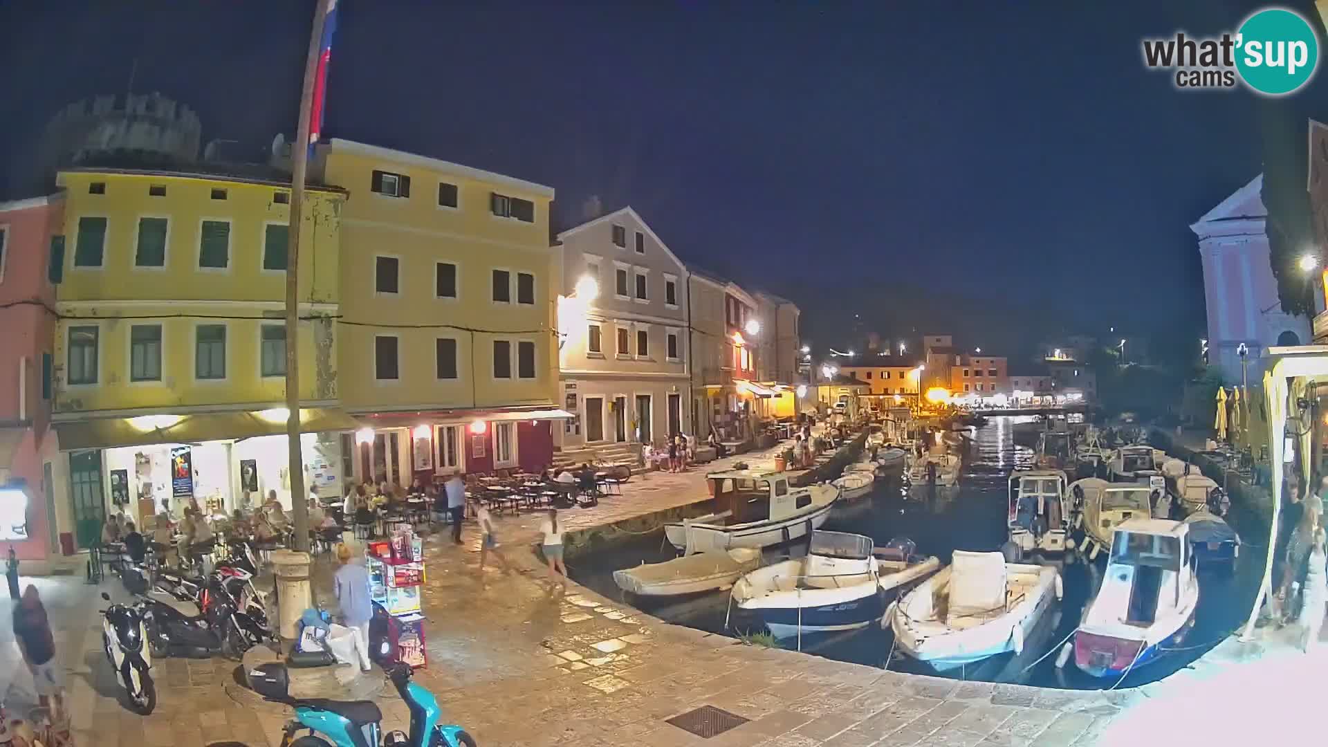 Webcam Live – The harbor of Veli Lošinj