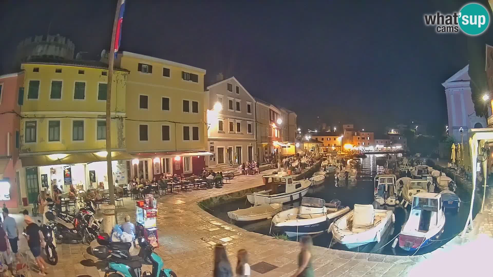 Webcam Live – The harbor of Veli Lošinj